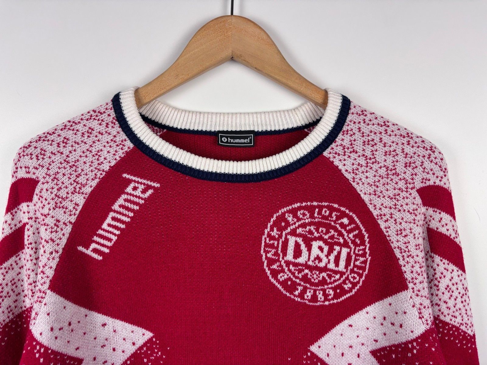 Hummel Hummel Denmark National Team Sweater Soccer Football S Size US S / EU 44-46 / 1 - 2 Thumbnail