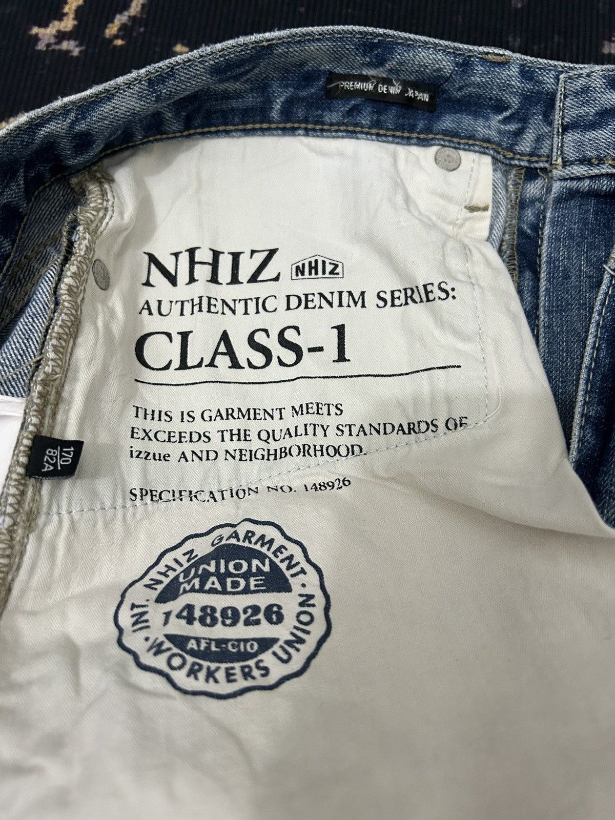 Neighborhood Neigborhood X izzue Rippert Jeans Size US 34 / EU 50 - 12 Thumbnail