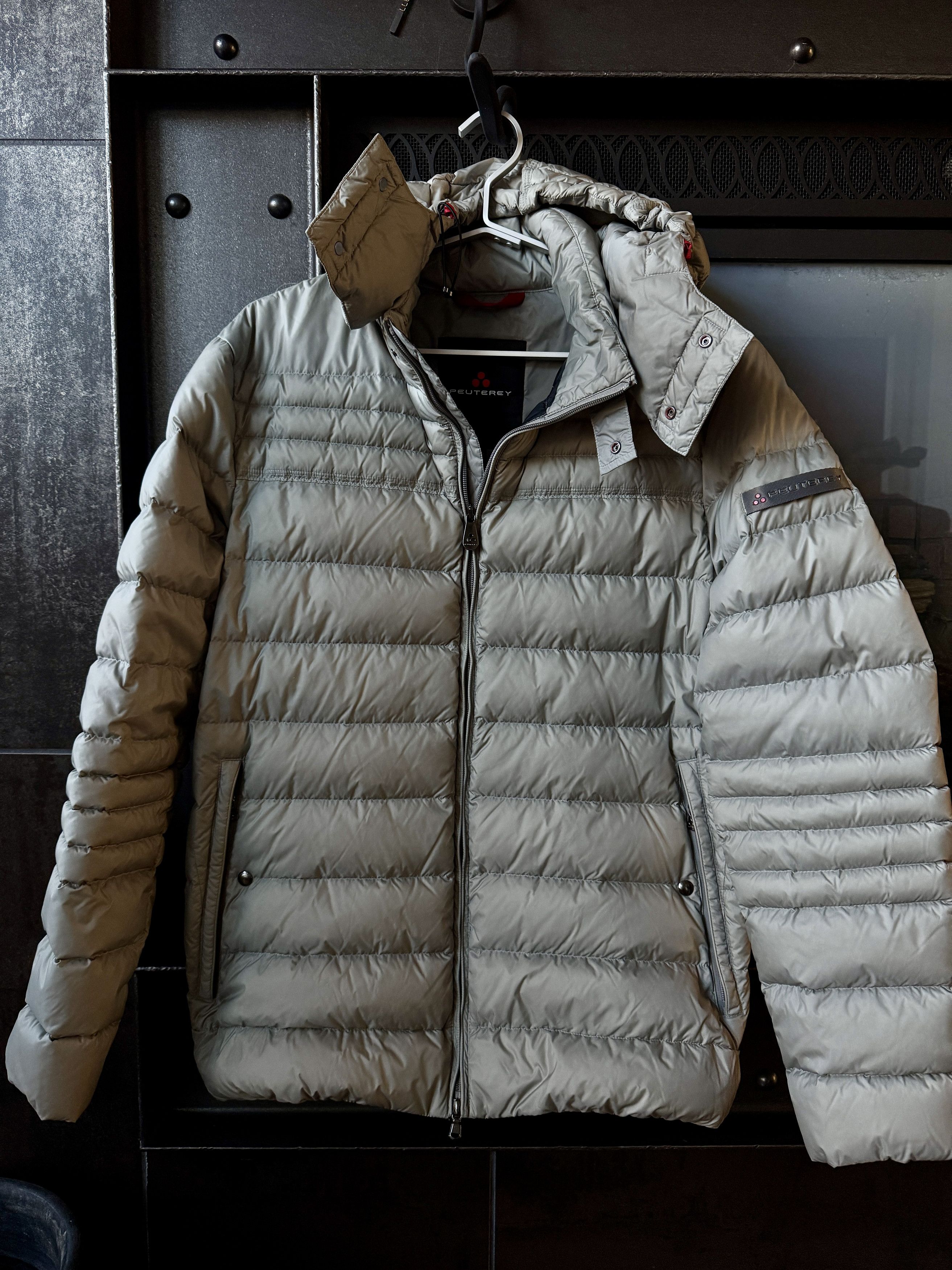 Peuterey Genuine Goose Down Insulated Winter Parka Size XL