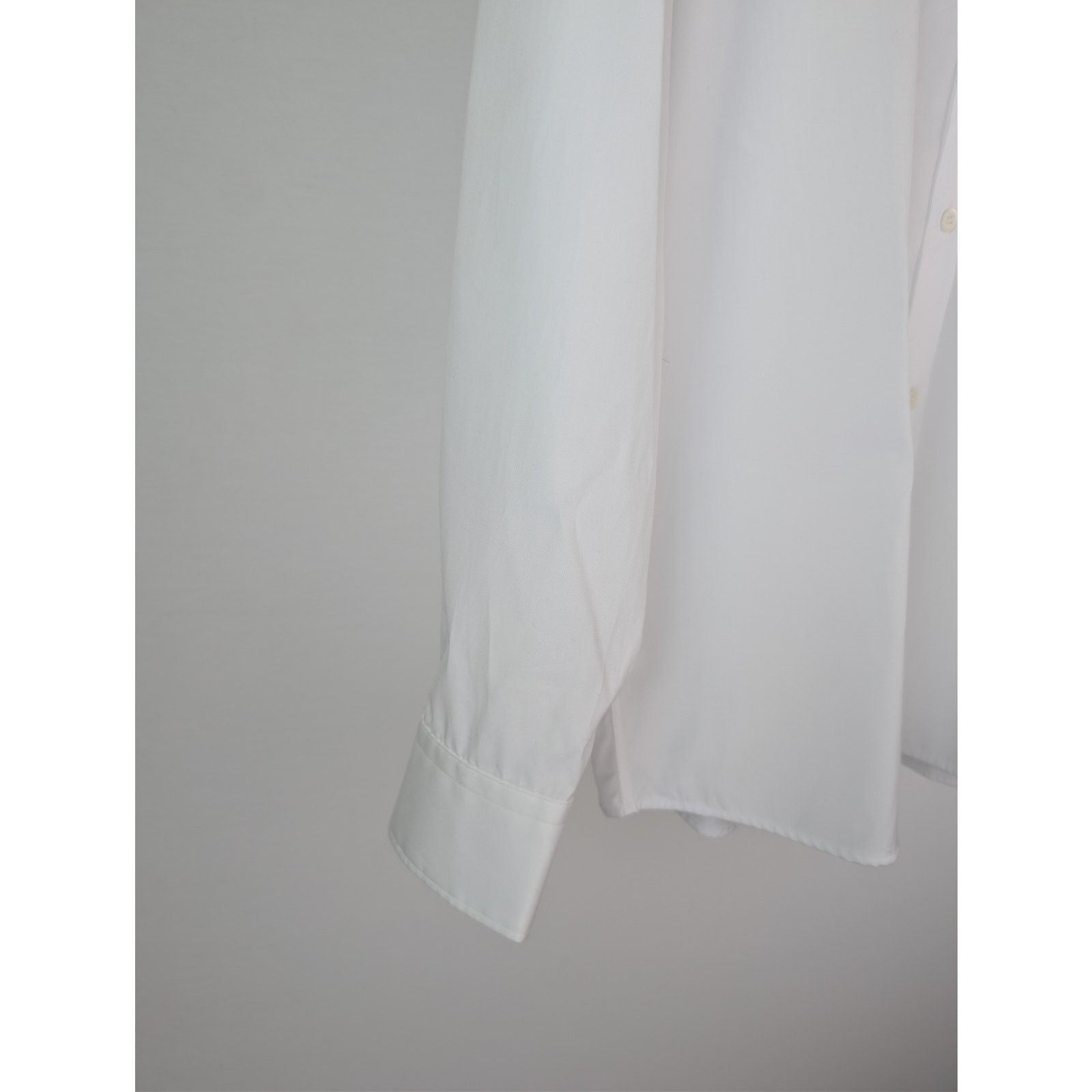 Dries Van Noten o1rshd1 Slim Fit Cotton Suit Shirt in White Size US L / EU 52-54 / 3 - 6 Thumbnail