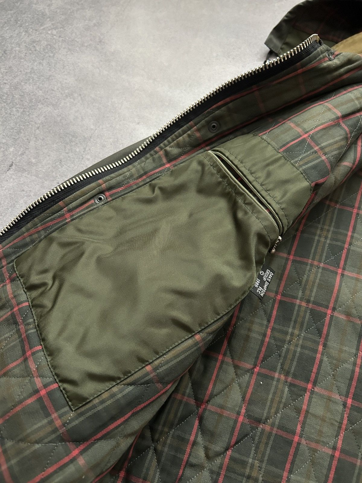 DAKS × Vintage Vintage DAKS London hooded coat mens rare( Barbour style) Size US M / EU 48-50 / 2 - 5 Thumbnail