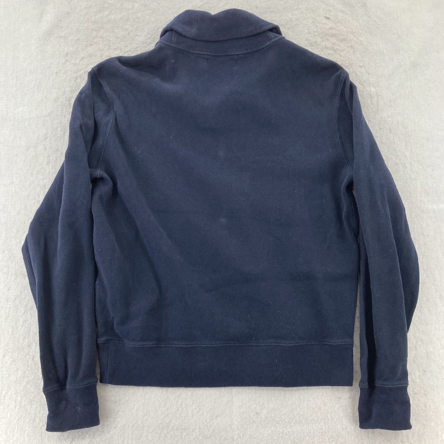 Polo Ralph Lauren VINTAGE Polo Ralph Lauren Sweater Shirt M Navy Blue 90s Pony Logo Pullover Mens Medium Knit V-Neck Classic Casual Size US M / EU 48-50 / 2 - 2 Thumbnail