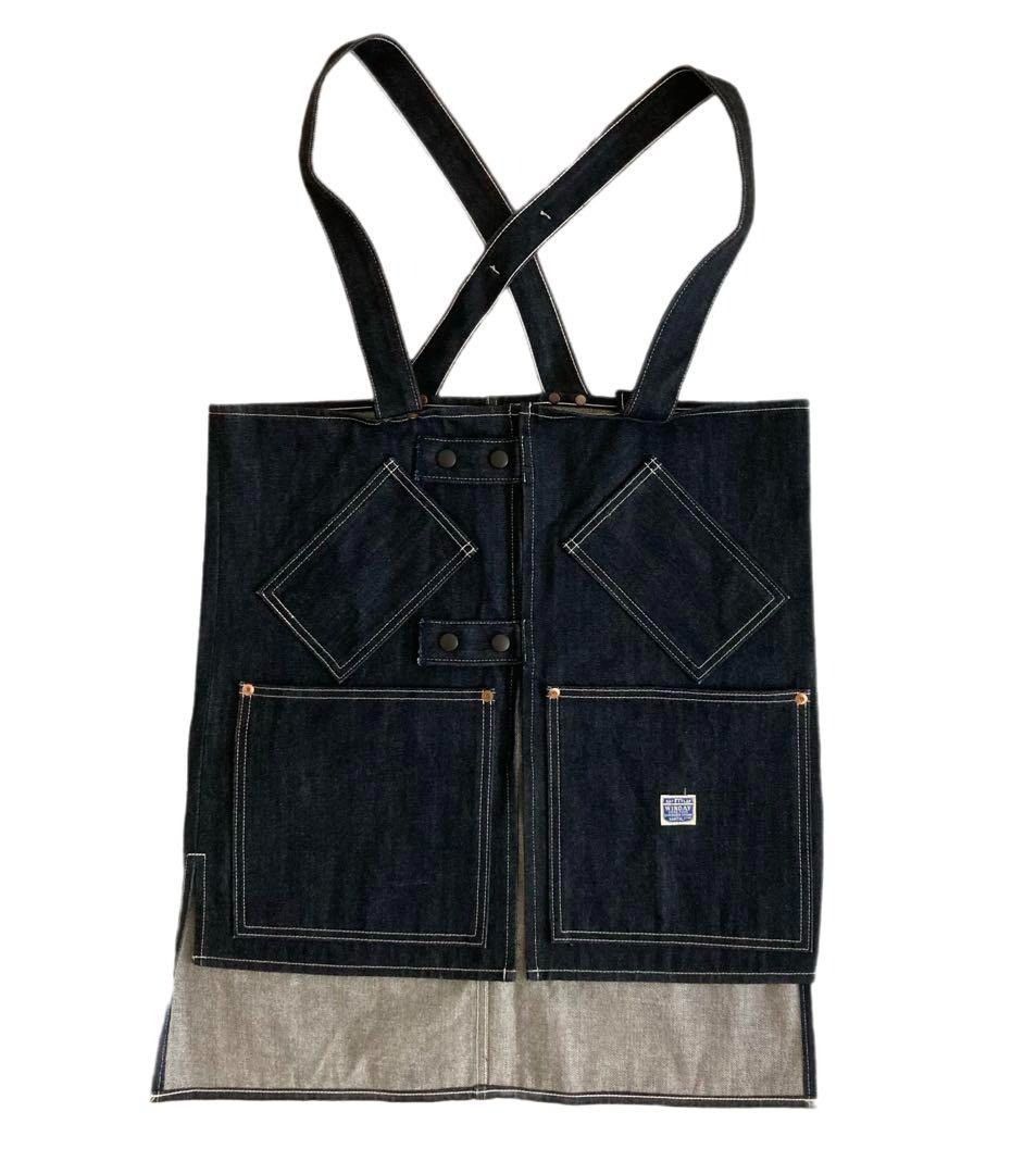 Kapital KAPITAL Denim Apron Vest Indigo FREE SIZE Size US M / EU 48-50 / 2 - 1 Thumbnail