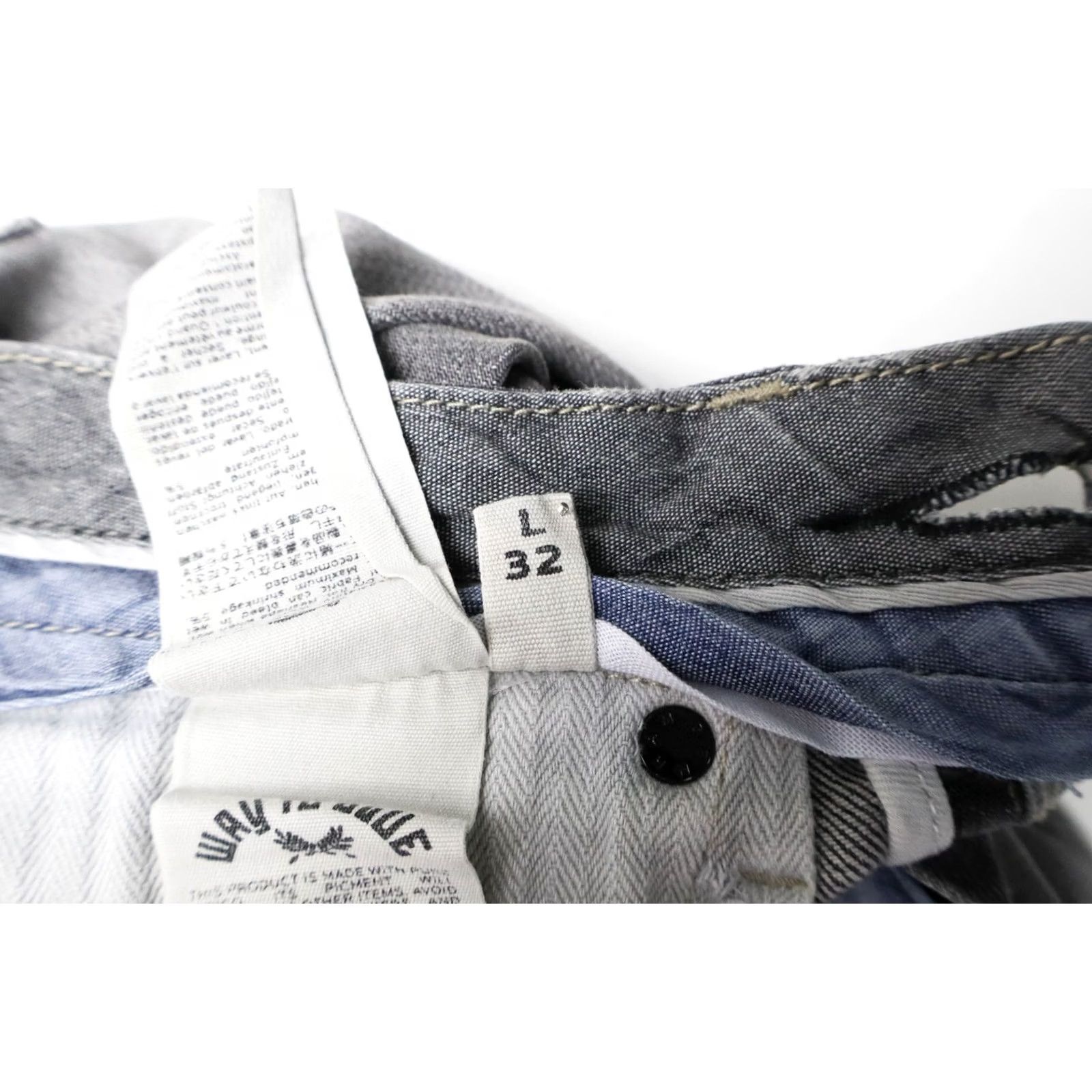 DENHAM Denham Grader Skinny Jeans Men's W28 Grey Faded Whiskers Zip Fly Stretched Denim Jeans Grey 90s Style Mens Size US 28 / EU 44 - 8 Thumbnail