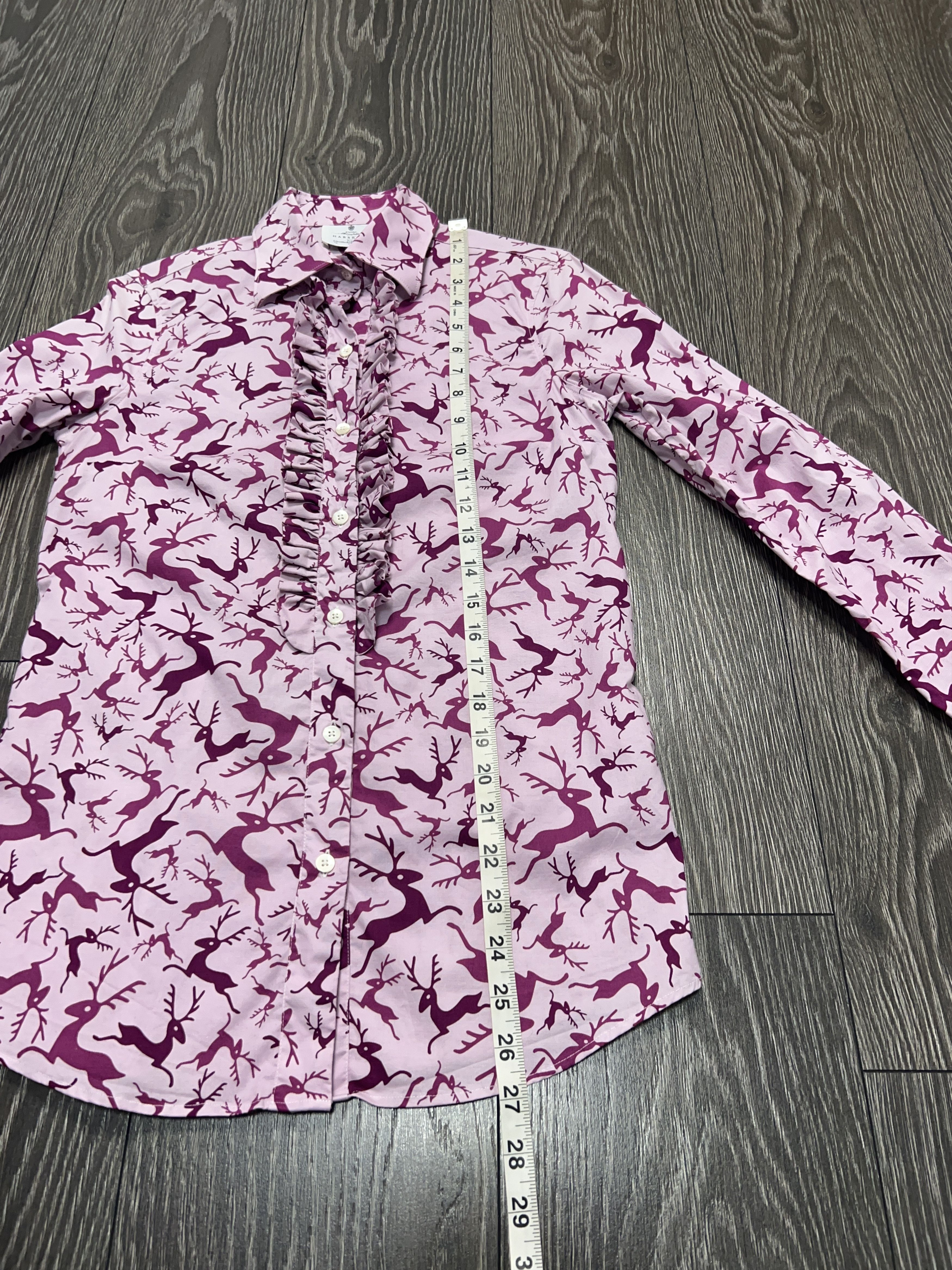 Designer Kleider Habsburg Manufaktur Floral Button Shirt Long Sleeve Size XS / US 0-2 / IT 36-38 - 7 Thumbnail