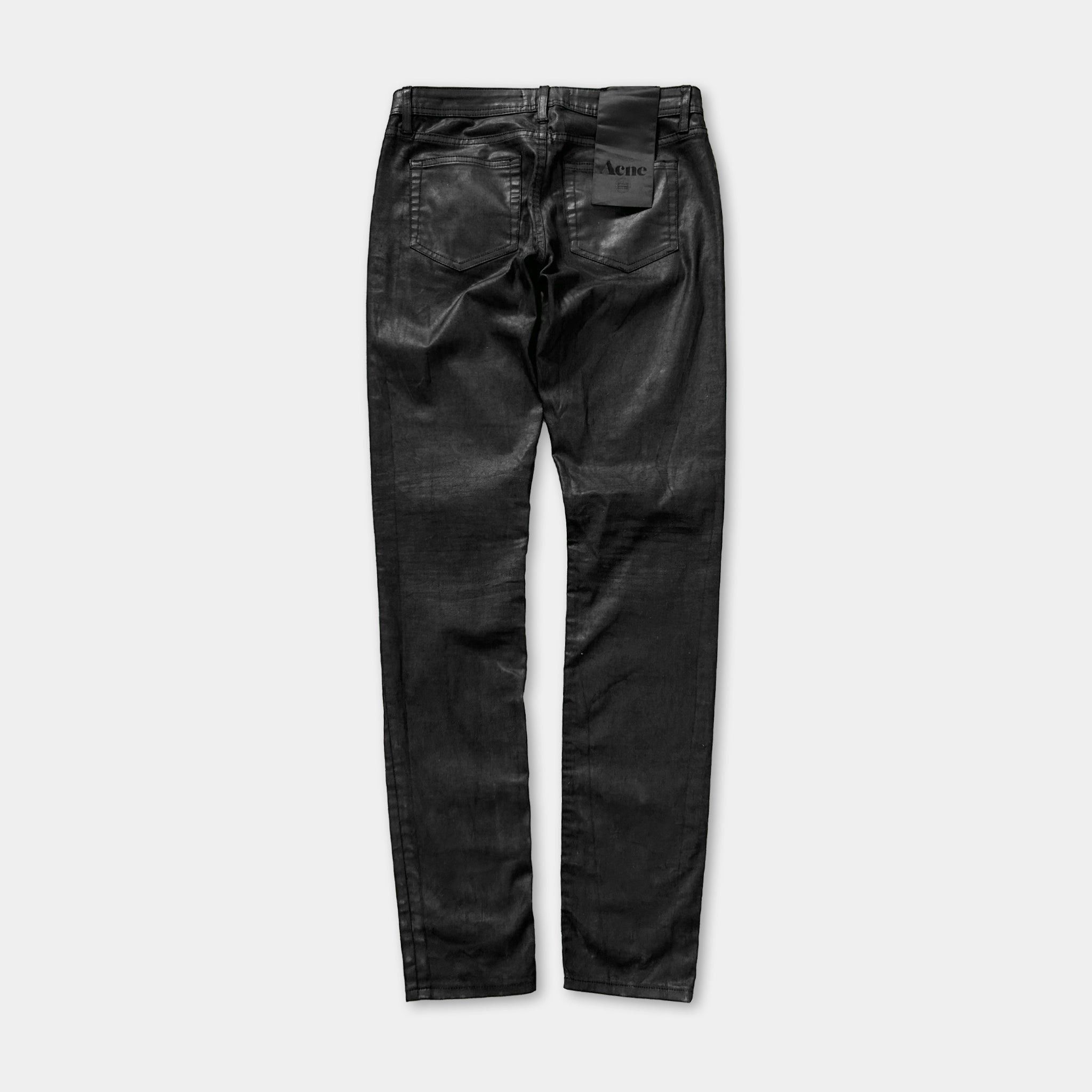 Acne Studios Acne Studios Waxed Black Jeans Size 26" / US 2 / IT 38 - 3 Thumbnail