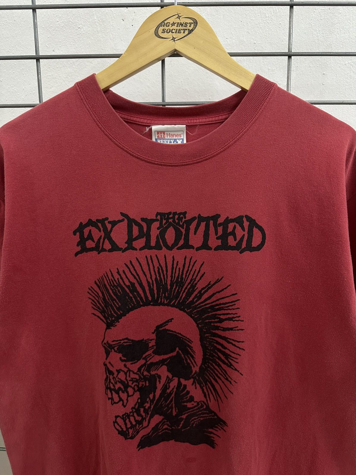 Band Tees Rare Vintage The Exploited Punk Rock/Hardcore Punk Band Tee Size US L / EU 52-54 / 3 - 4 Thumbnail