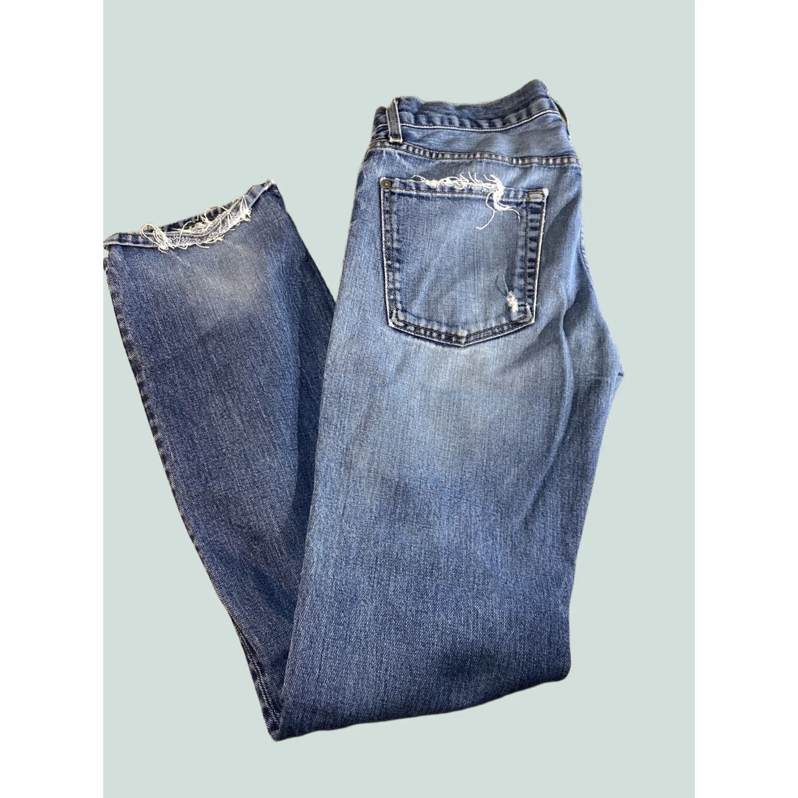 7 For All Mankind NWT 7 For All Mankind Jeans The Straight Active Sport 32x32 Blue Men Regular Tapered Straight Leg 8 In Inseam Size US 32 / EU 48 - 1 Thumbnail