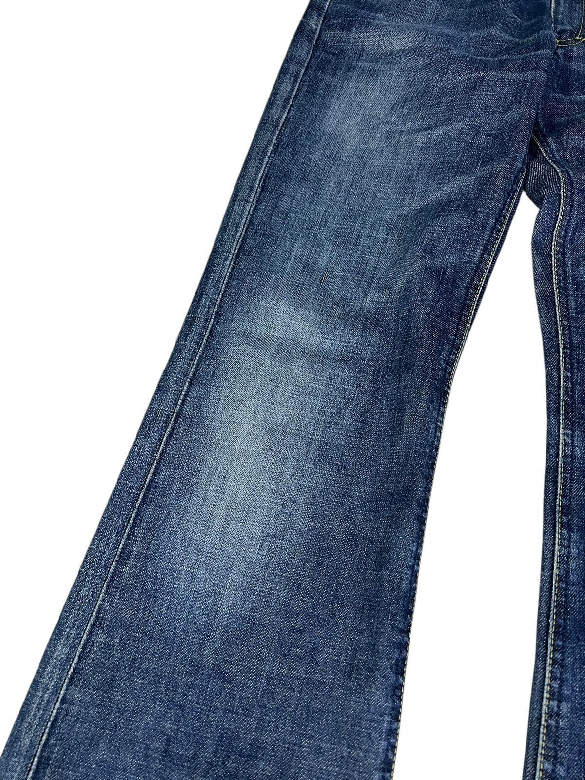 Japanese Brand Flare Lee Riders Sanforized Denim Jean Size US 27 - 7 Thumbnail
