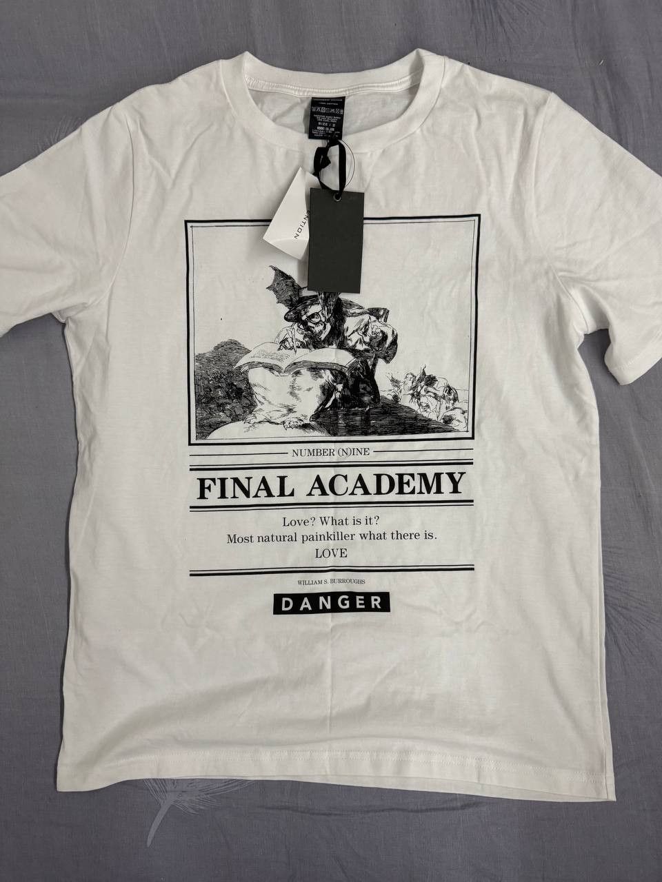Number (N)ine Number Nine Hipster Tee | Grailed