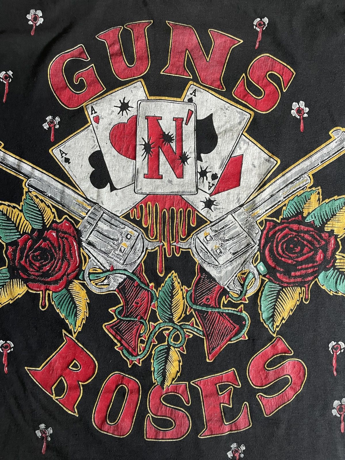 Vintage Vintage Guns N’ Roses Use Your Illusion-Era Bootleg T-Shirt Size US XXL / EU 58 / 5 - 16 Thumbnail