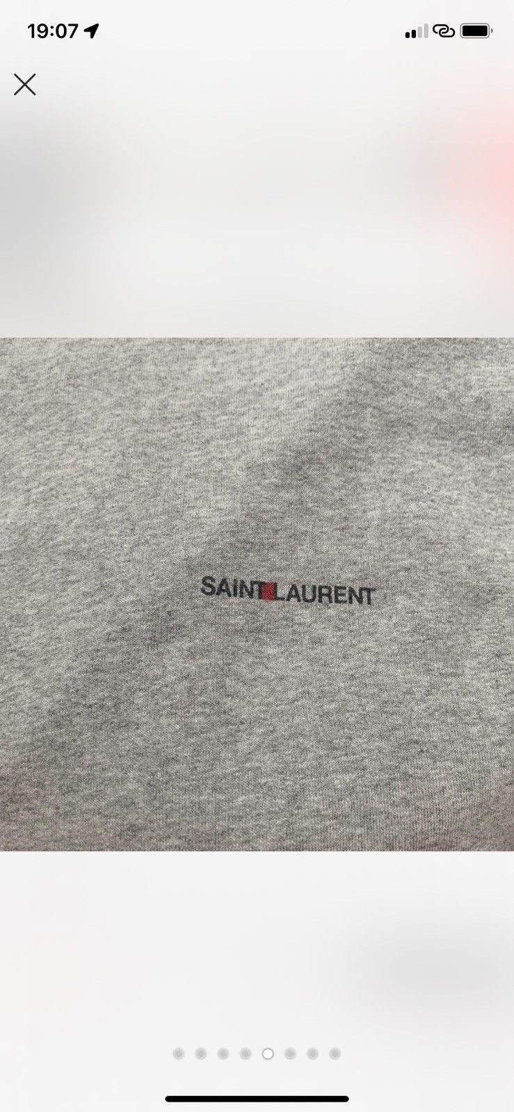 Saint Laurent Paris Saint Laurent hoodie logo Size US M / EU 48-50 / 2 - 5 Thumbnail