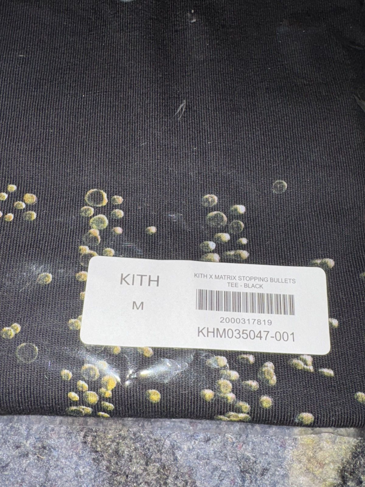 Kith KITH X MATRIX STOPPING BULLETS TEE - BLACK Size US M / EU 48-50 / 2 - 5 Thumbnail