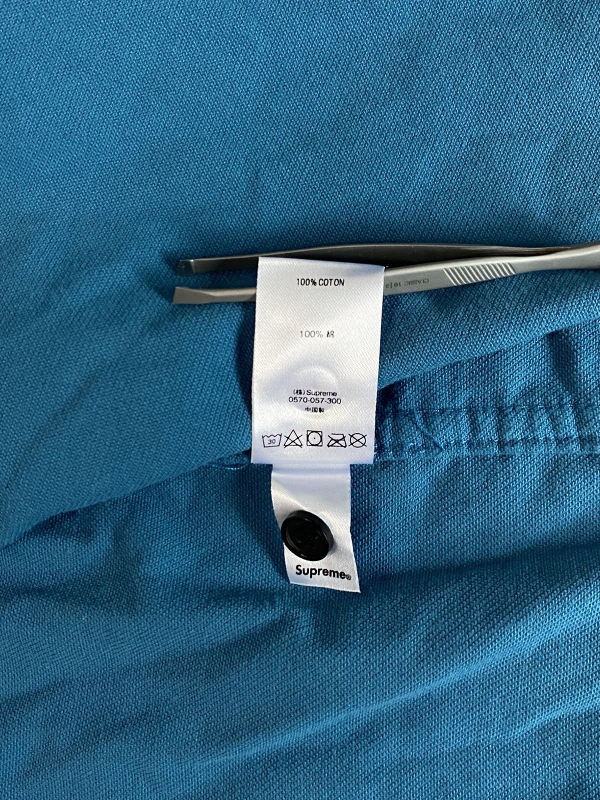 Supreme 🔥SUPREME VELVET ZIP-UP OVERSHIRT Size US M / EU 48-50 / 2 - 7 Thumbnail