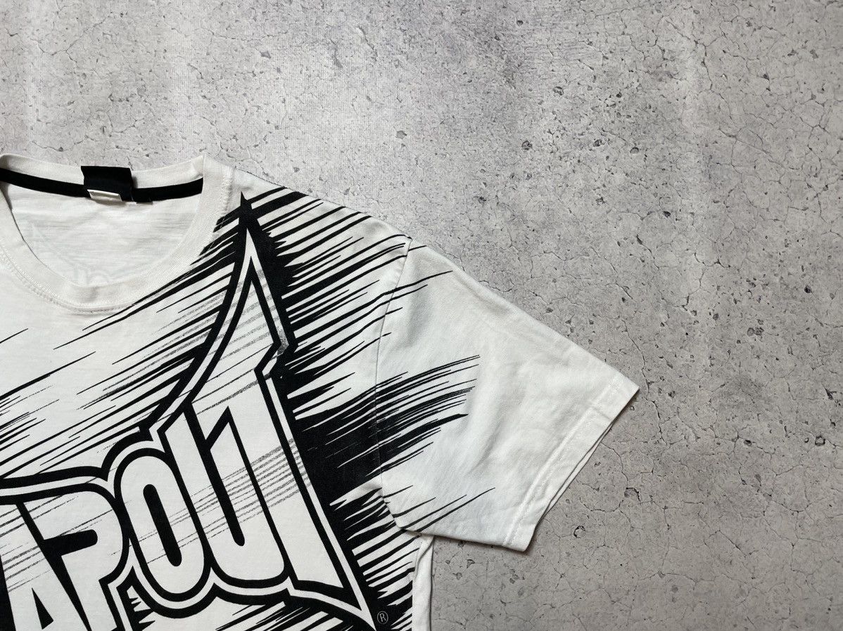 Tapout Vintage Tapout Big Logo White Y2K T-Shirt Size US L / EU 52-54 / 3 - 3 Thumbnail