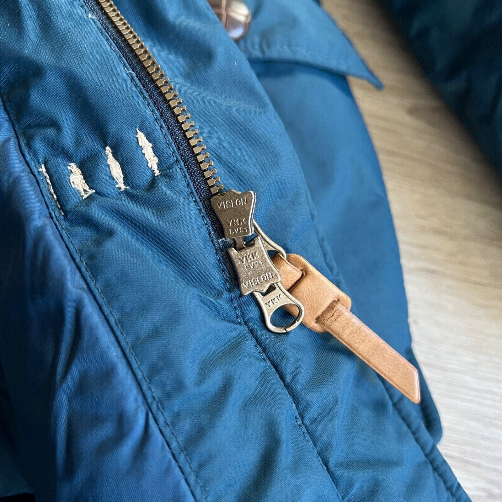 The North Face The North Face Down Puffer Blue Duffle Jacket 8689AC Size US XS / EU 42 / 0 - 7 Thumbnail