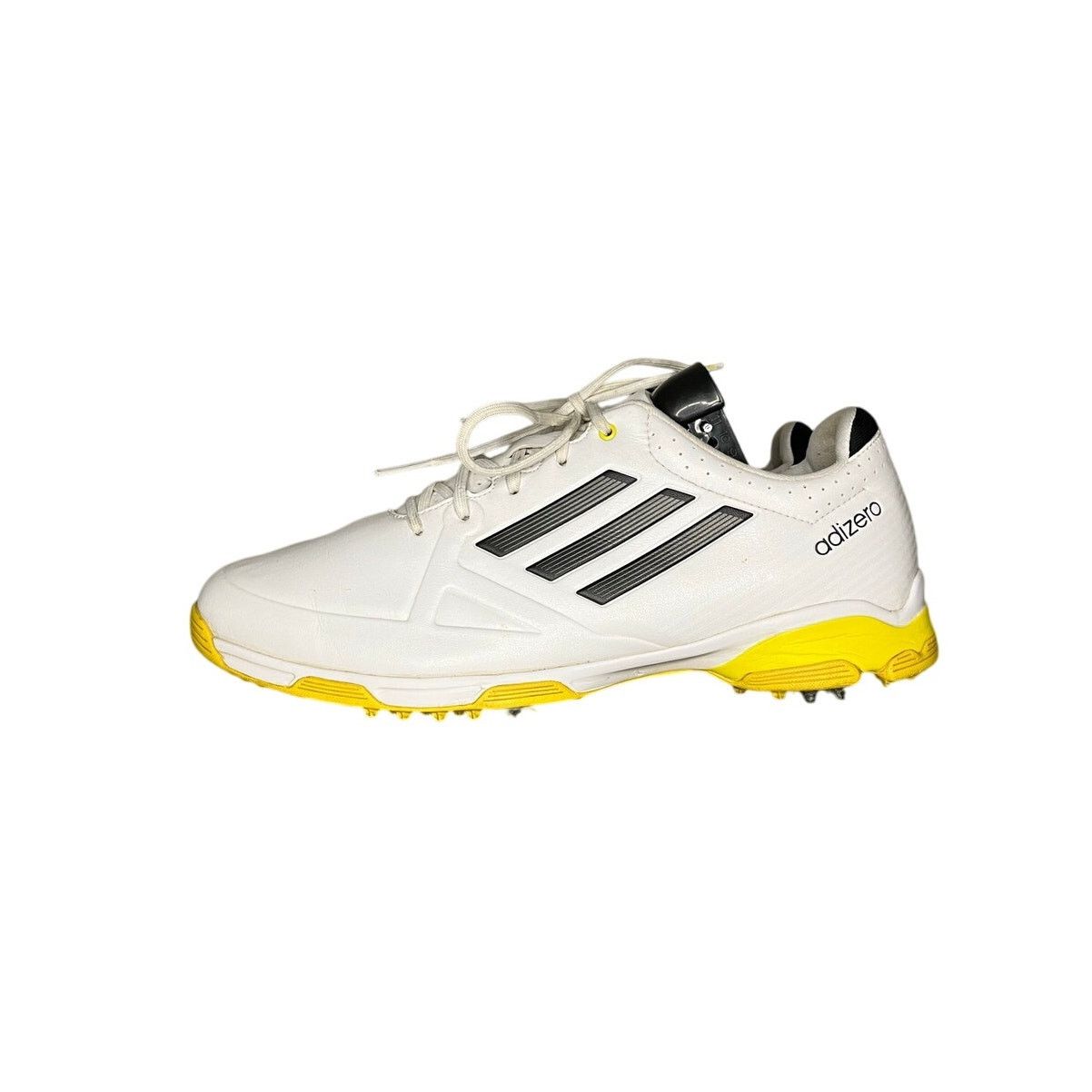 Adidas Mens Adidas Adizero Men's 6-Spike Golf Shoes Size 11.5 White