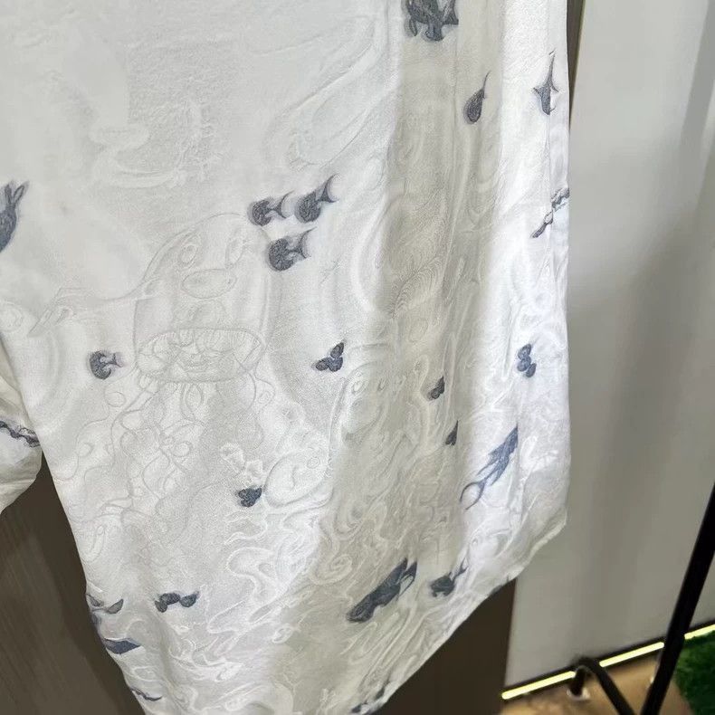 Dior Dior x Kenny Silk Ocean Shirt-2506 Size US M / EU 48-50 / 2 - 5 Thumbnail