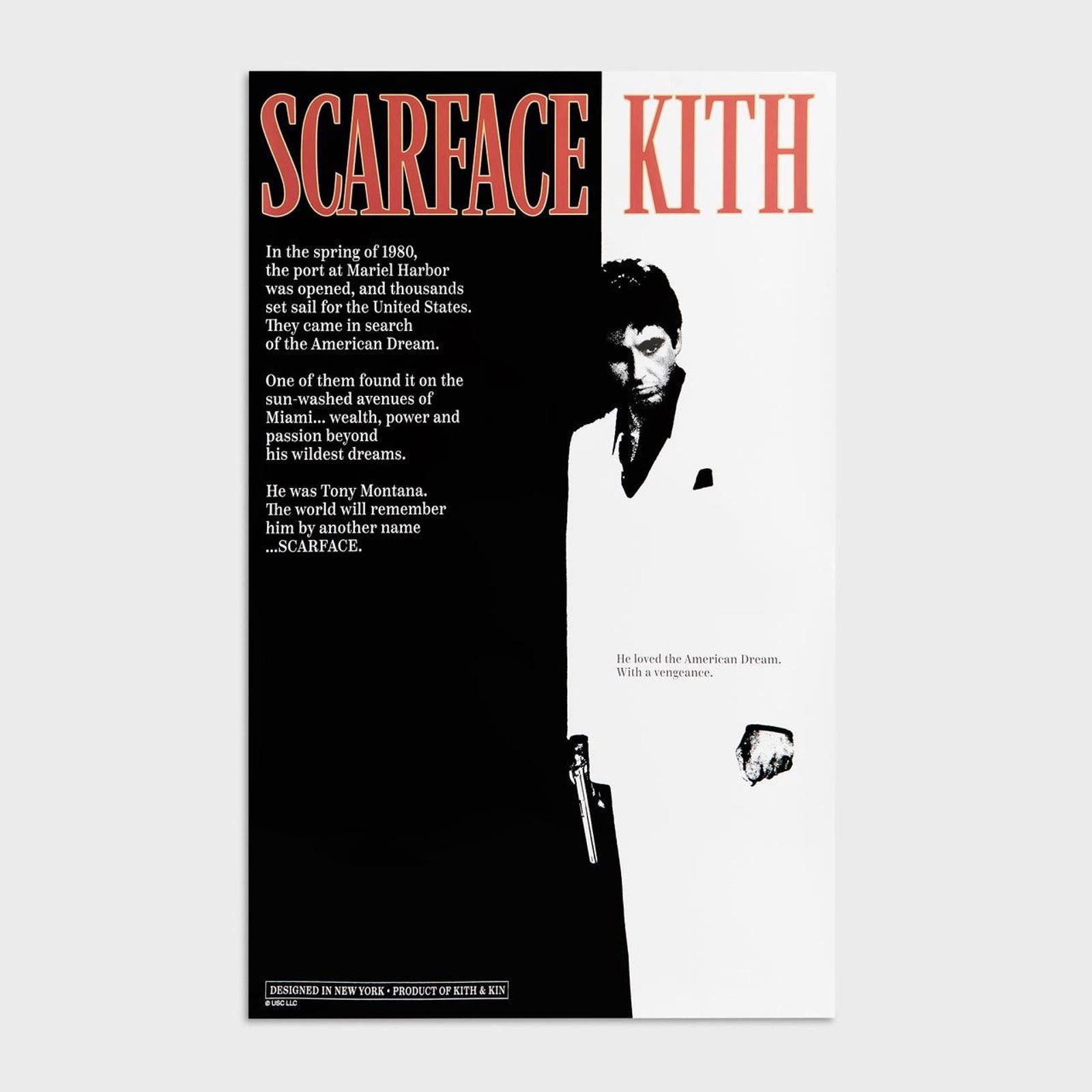 Kith Kith x Scarface Movie Poster Size ONE SIZE - 1 Thumbnail