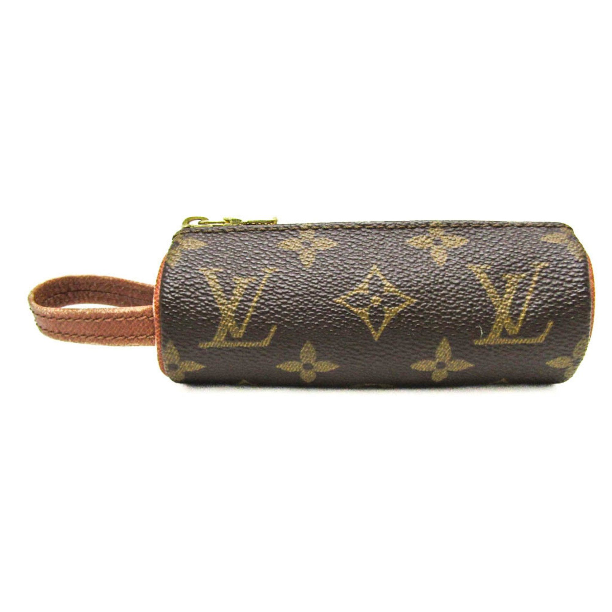 image of Louis Vuitton Monogram Men,women Golf Ball Bag [Monogram] Etui 3 Balles De Golf M58249 in Tan, Wome