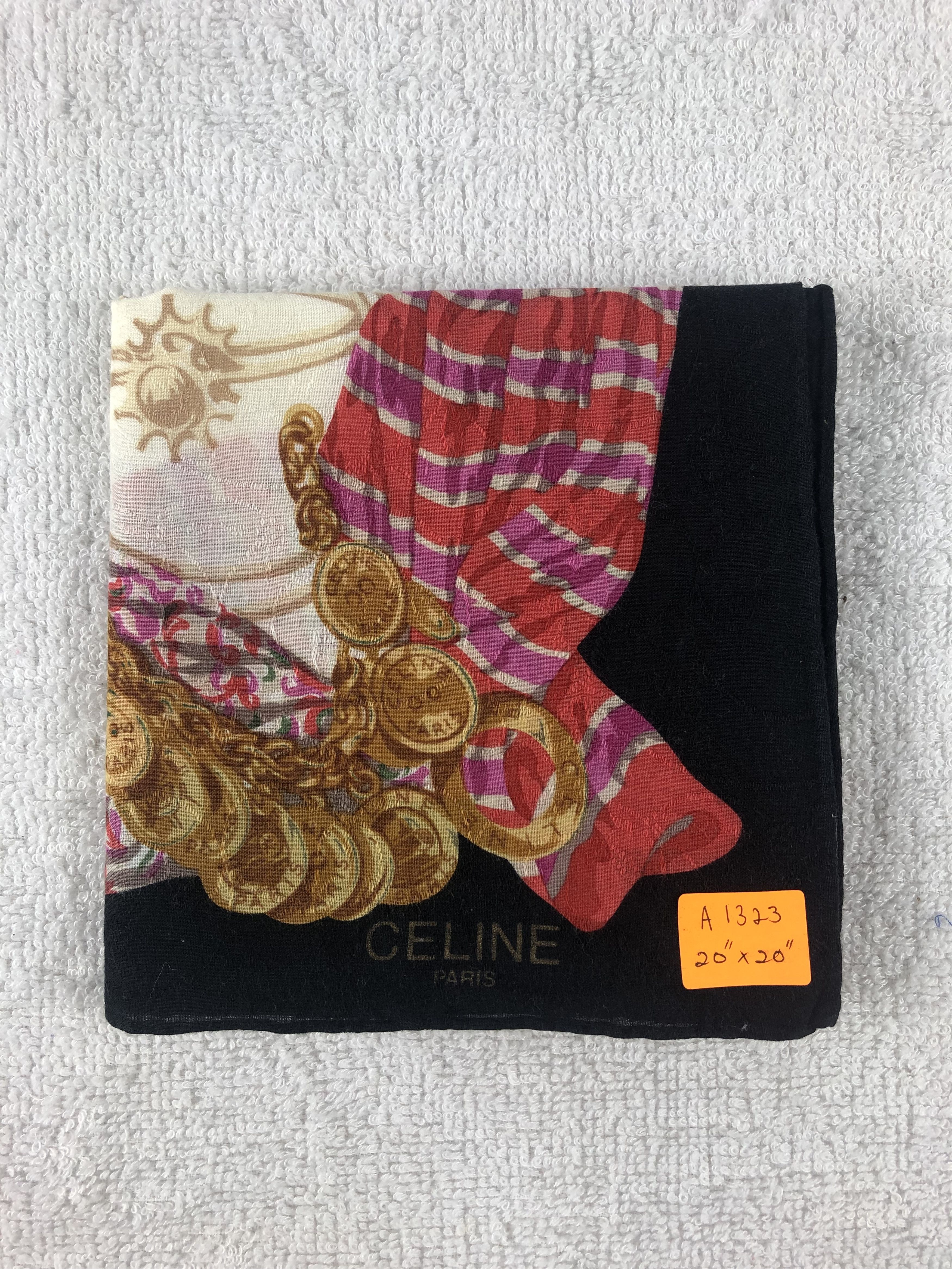 Celine Celine Handkerchief / Bandana / Neckerchief Size ONE SIZE - 6 Thumbnail