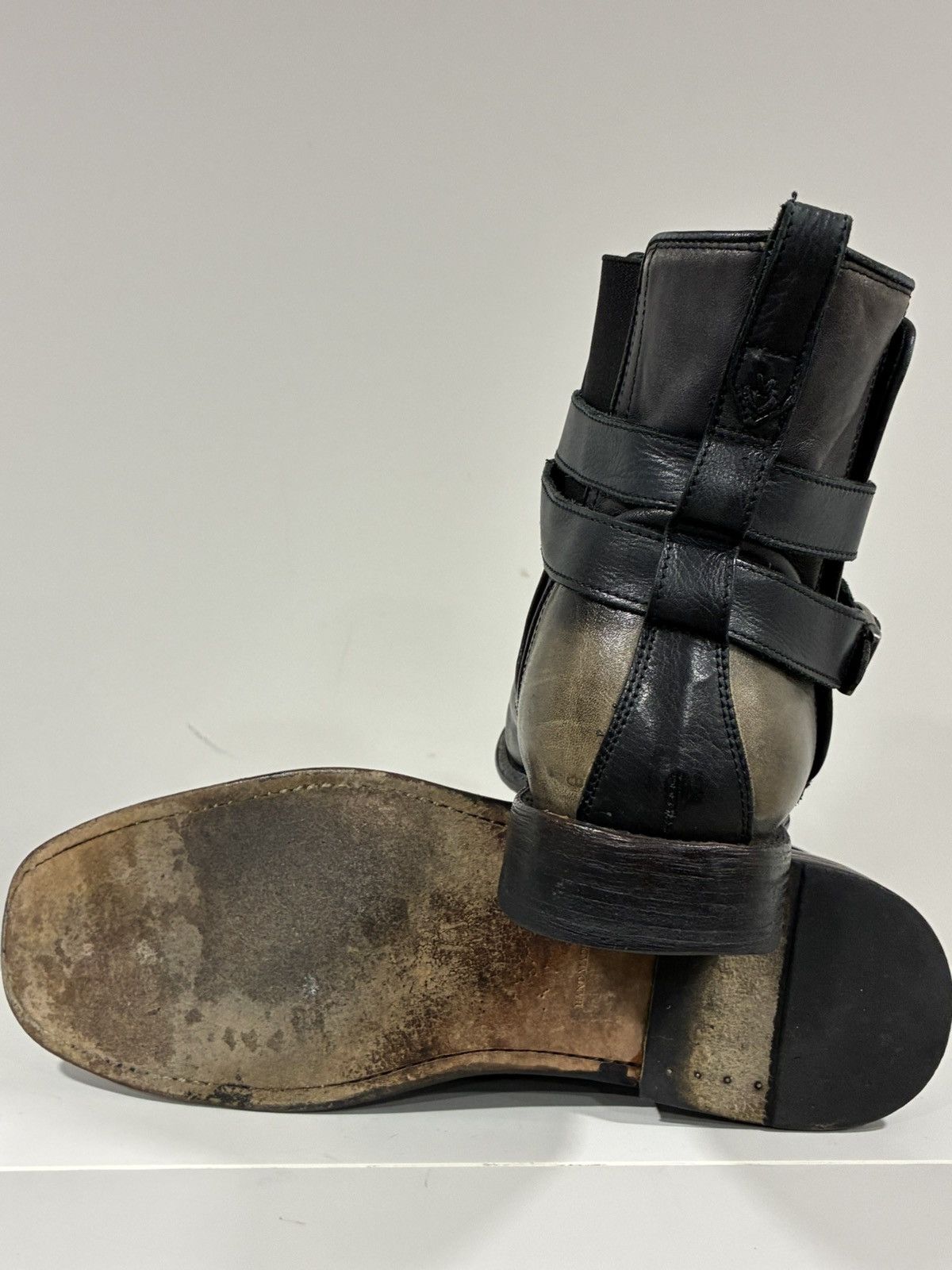 John Varvatos Bowery Buckled Chelsea Boot 10.5 or EU 44.5 Size US 10.5 / EU 43-44 - 13 Thumbnail