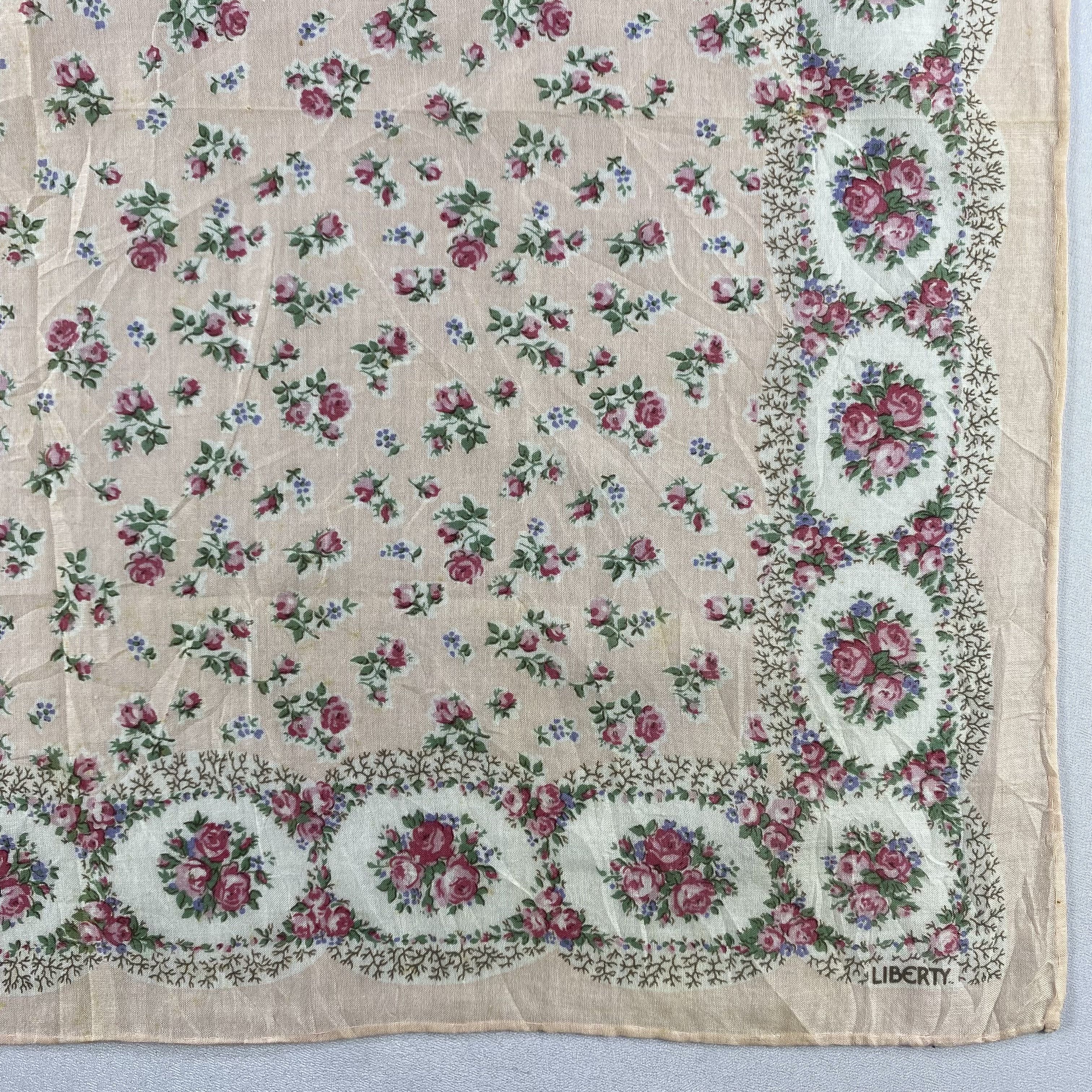 Liberty × Vintage Liberty Bandana/ Handkerchief / Neckerchief Size ONE SIZE - 3 Thumbnail