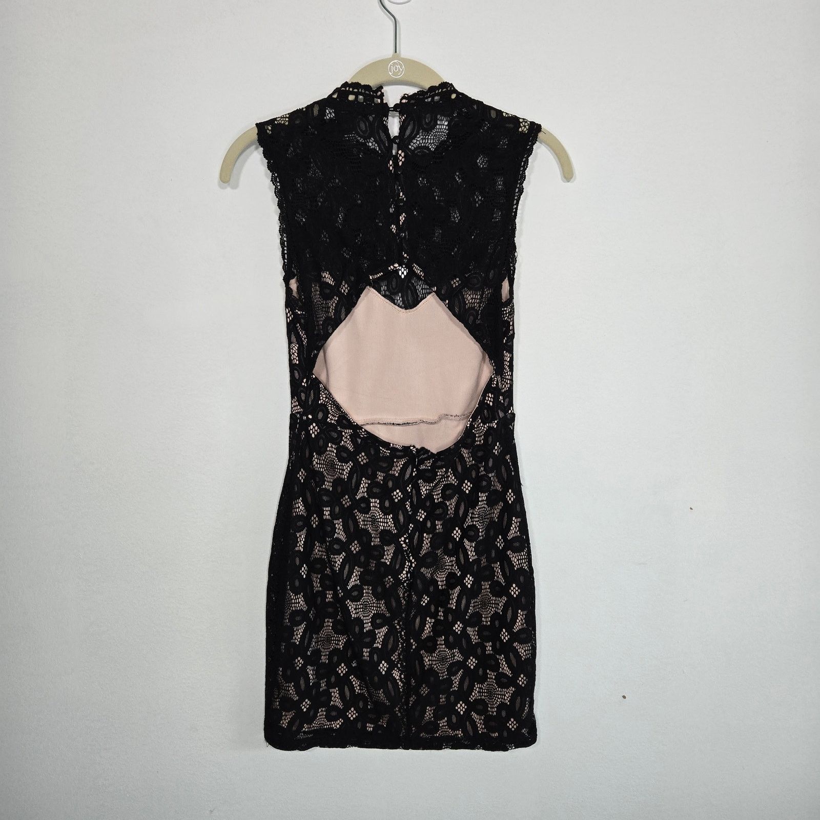 Forever 21 Black Dress With Lace Detail Size Small Size S / US 4 / IT 40 - 4 Thumbnail