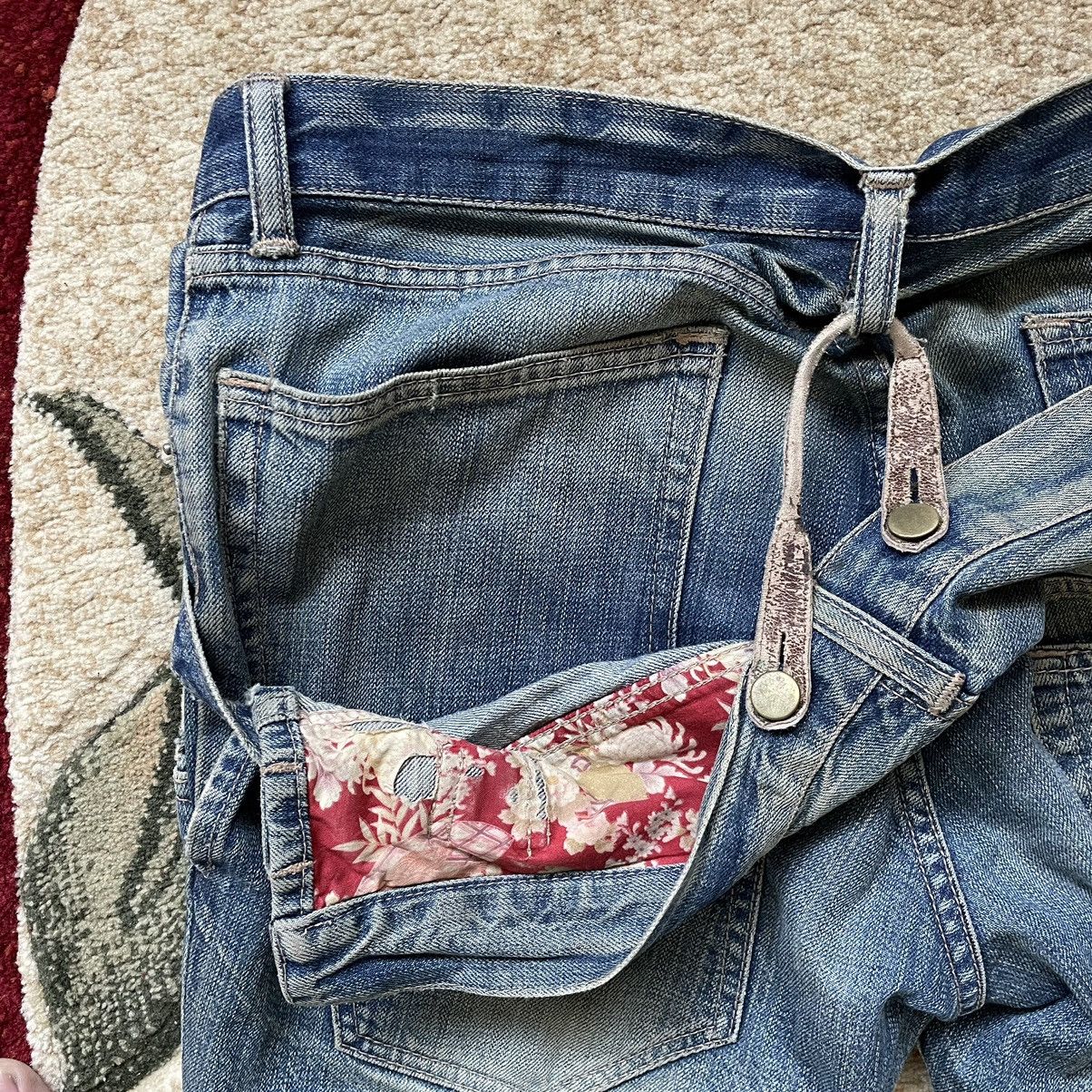 Japanese Brand × PPFM × Vintage PPFM DOUBLE WAIST RARE JEANS Size US 34 / EU 50 - 9 Thumbnail