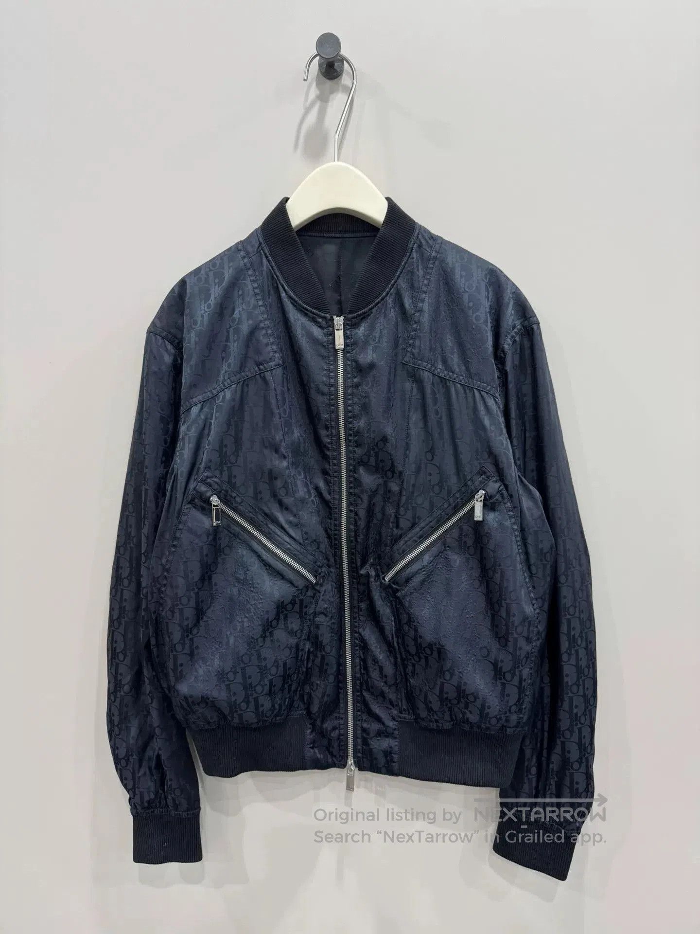 Dior dior printed pilot jacket size 48. Size US L / EU 52-54 / 3 - 1 Thumbnail