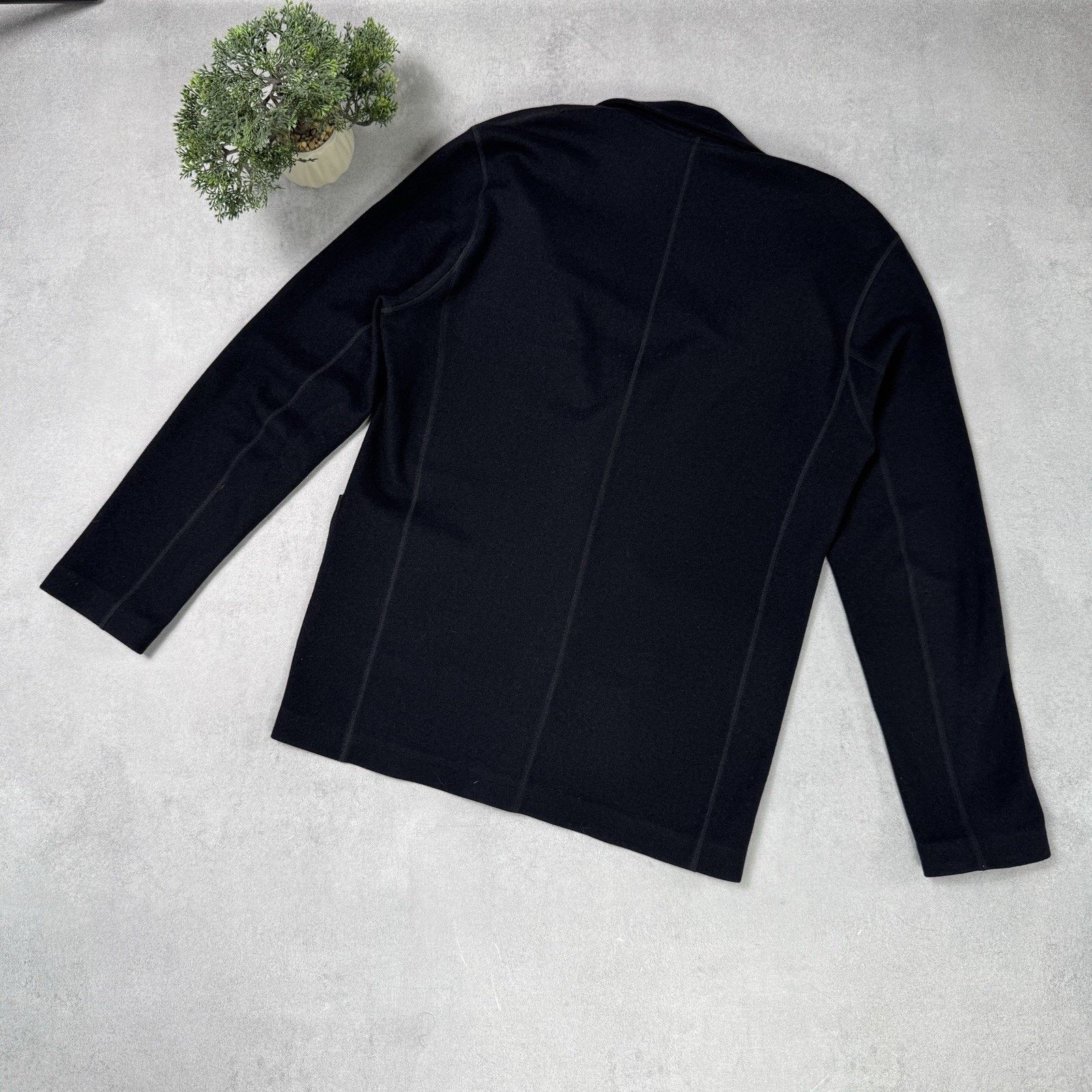 Mr P. Mr P. - Virgin Wool-Blend Jersey Blazer - Blue Size Size 38 Size US M / EU 48-50 / 2 - 15 Thumbnail