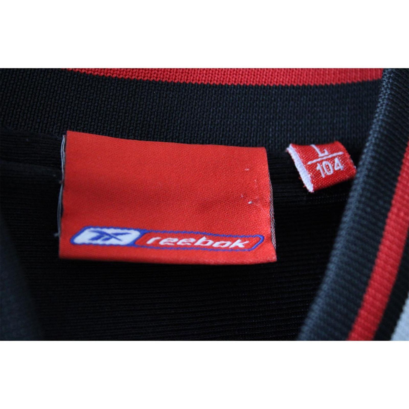 Reebok Vintage 90's Black Reebok Chicago Bulls NBA Varsity Jacket Size US L / EU 52-54 / 3 - 5 Thumbnail