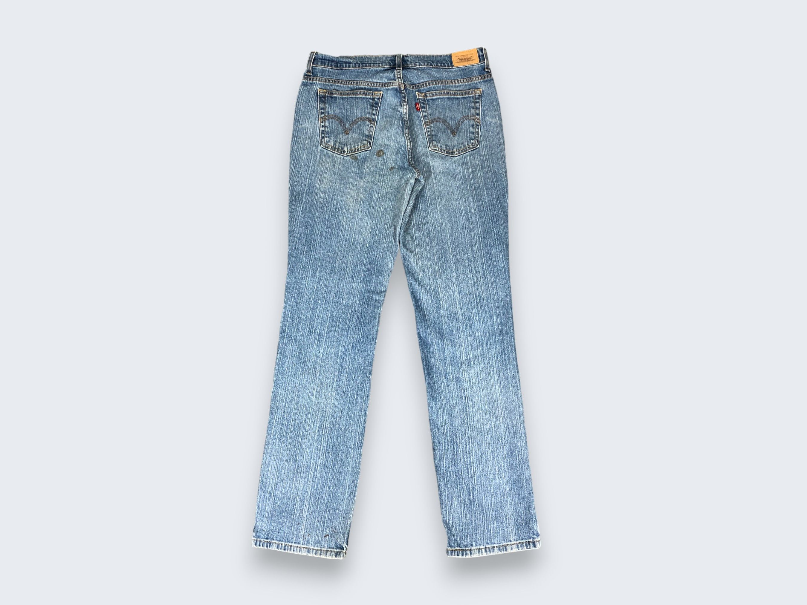 Levi's × Vintage Womens Vintage Levis 505 Straight Jeans L884W Size 34" / US 12 / IT 48 - 4 Thumbnail
