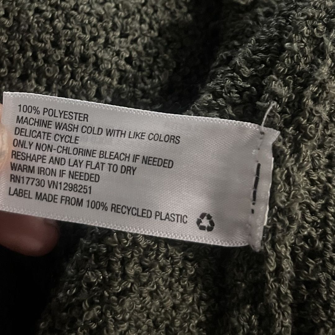 Target Basics Mossimo Supply Co Open Front Knit Green Cardigan Medium Size M / US 6-8 / IT 42-44 - 4 Thumbnail