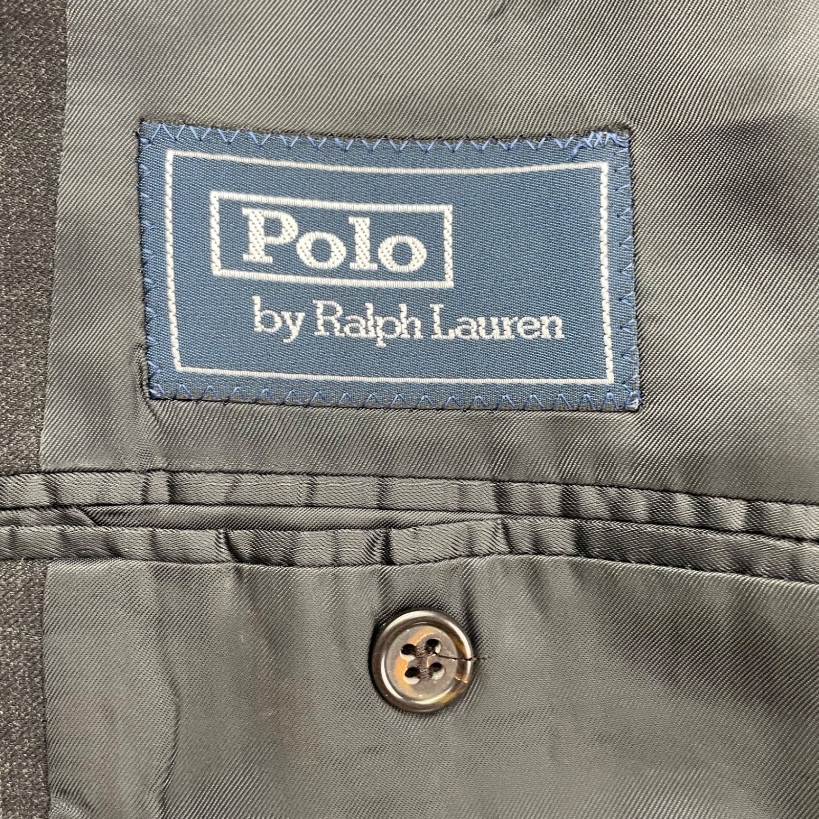 Polo Ralph Lauren VTG Polo Ralph Lauren Men’s 100% Wool 3-Button Blazer Gray S Size 42R - 6 Thumbnail
