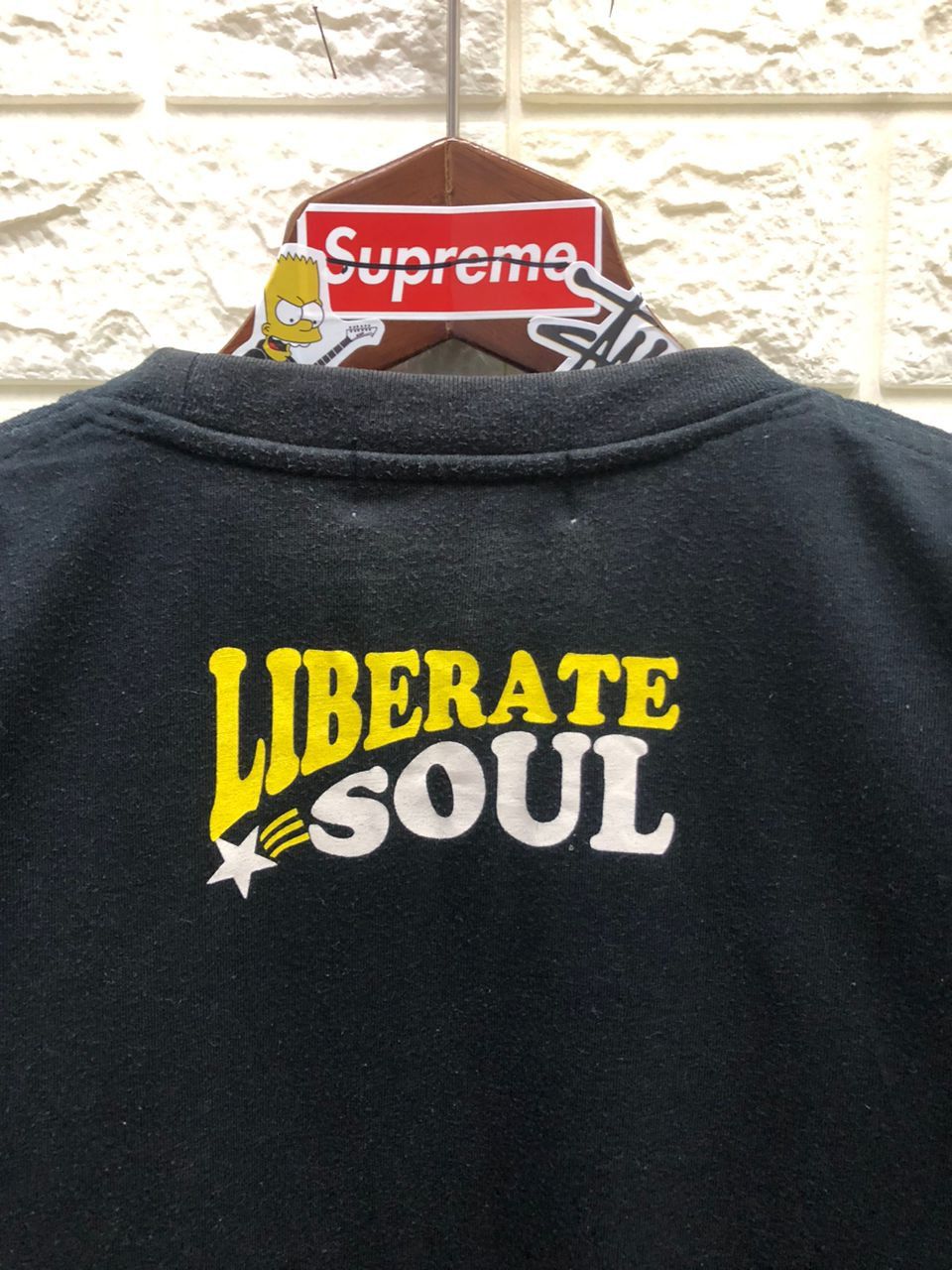 Japanese Brand liberate soul freedom Commontage Vintage Tee Size US L / EU 52-54 / 3 - 4 Thumbnail