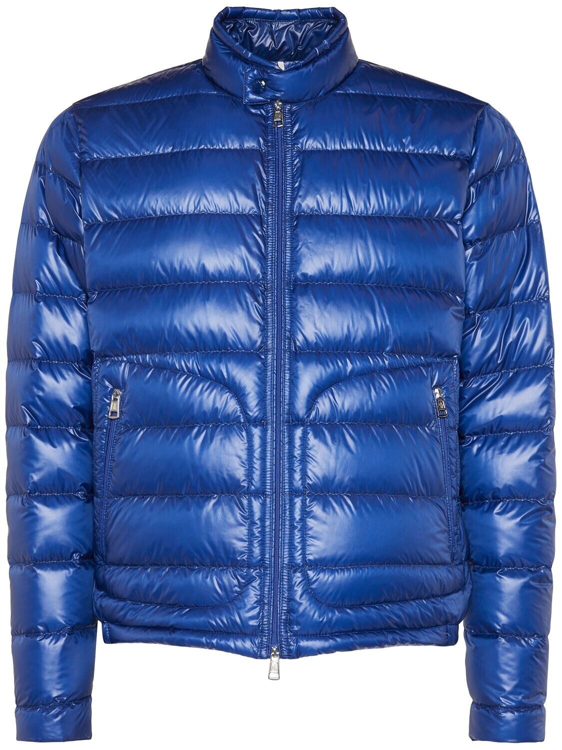 MONCLER Acorus $1380 Men's Blue Down Jacket New Size - Main Image