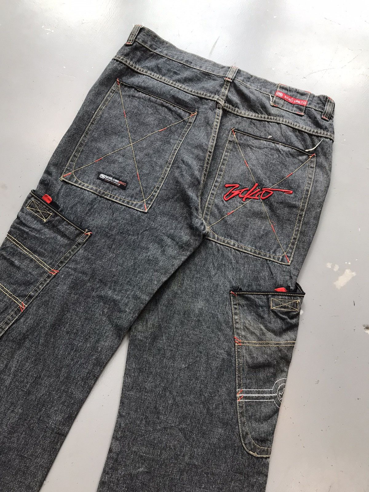Ecko Unltd. × Vintage Vintage Ecko UNLTD multiple big pockets baggyfit cargo Size US 38 / EU 54 - 13 Thumbnail