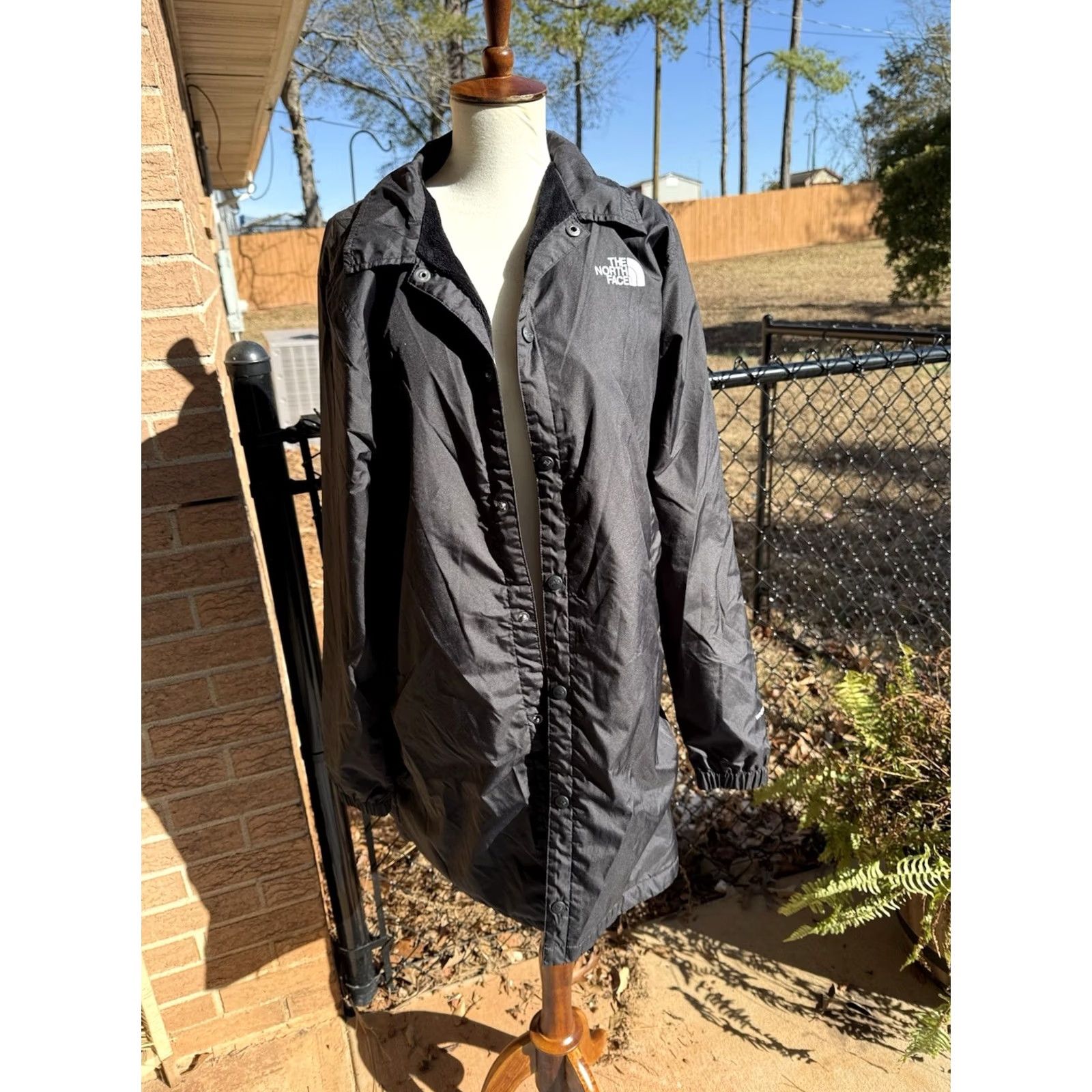 The North Face VINTAGE? The North Face Telegraphic Coaches Jacket Unisex M Black Windbreaker Fleece Lined Men Women Size US M / EU 48-50 / 2 - 4 Thumbnail