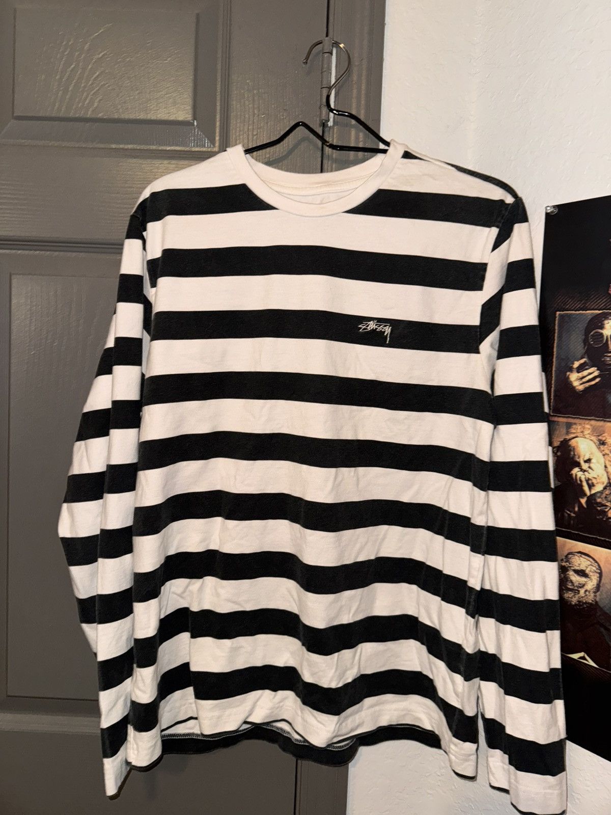 Stussy Long Sleeve Striped | Grailed