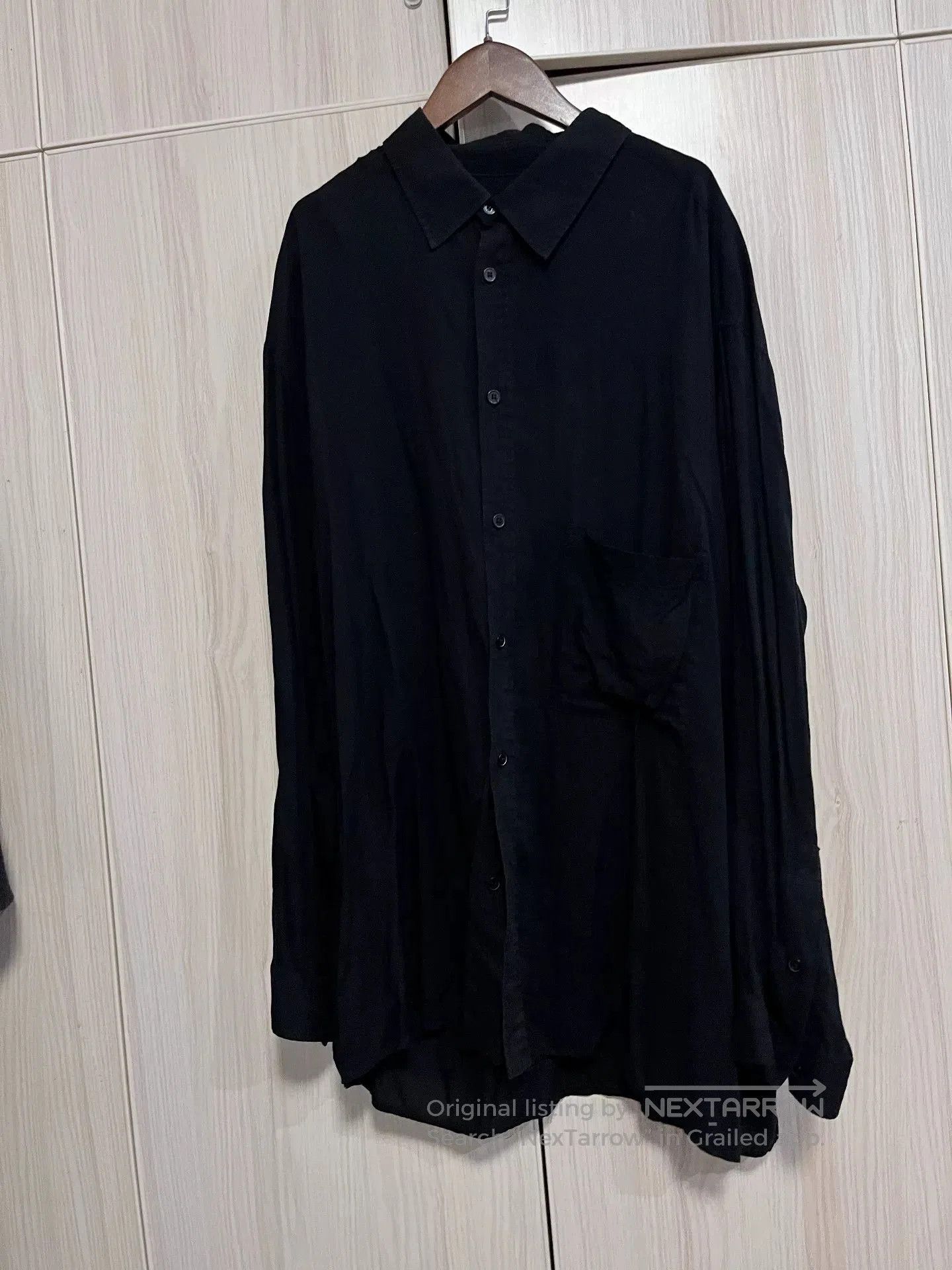 Yohji Yamamoto Yohji Yamamoto Synthetic Silk Shirt. Size XL / US 12-14 / IT 48-50 - 1 Thumbnail