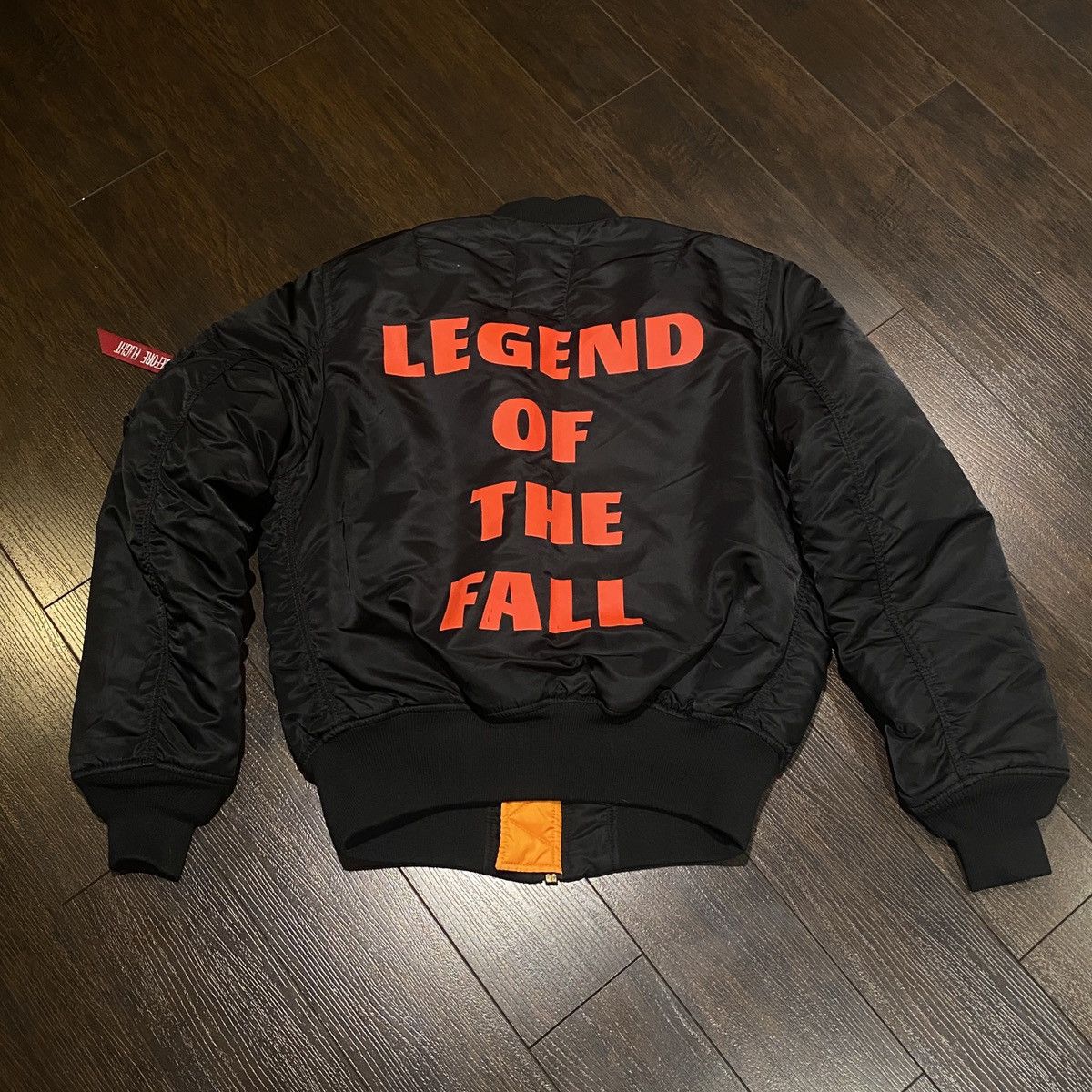 image of Xo The Weeknd Legend Of The Fall Tour Alpha Industries Size M in Black, Men's