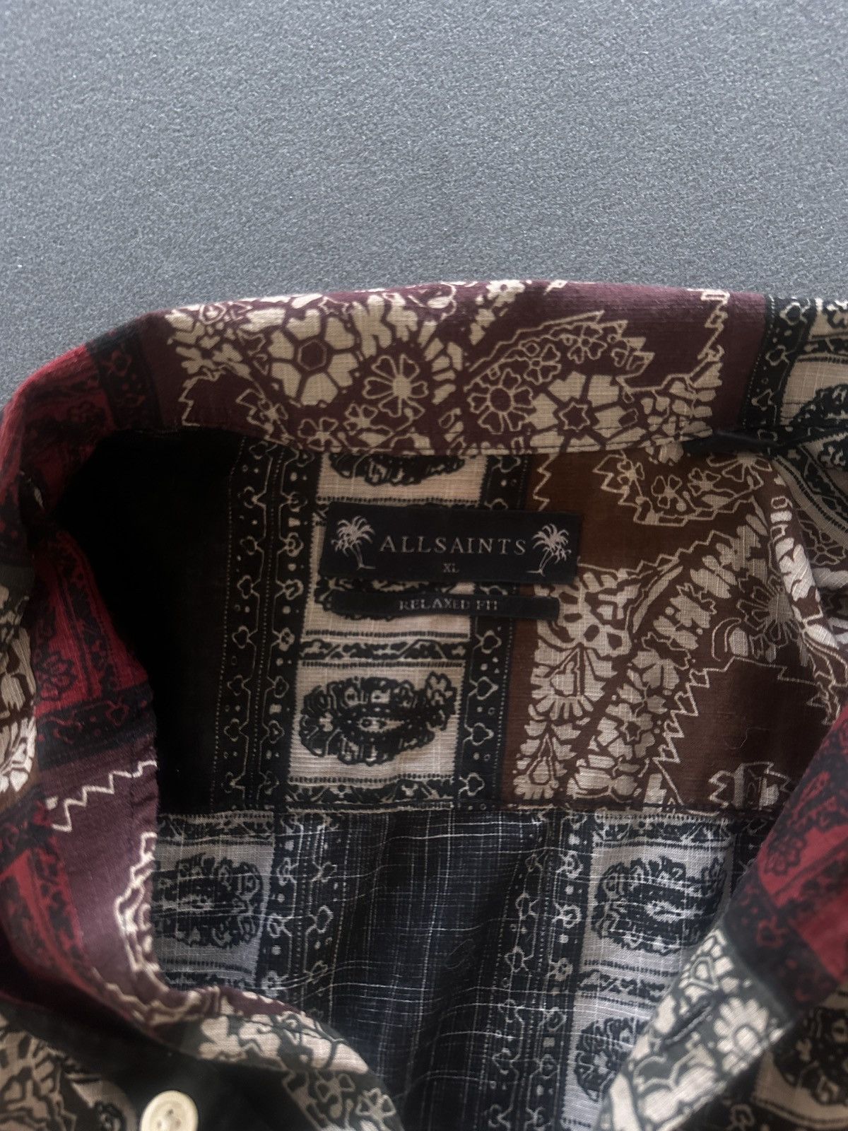Allsaints All Saints Short Sleeve Button Down Size US L / EU 52-54 / 3 - 4 Thumbnail