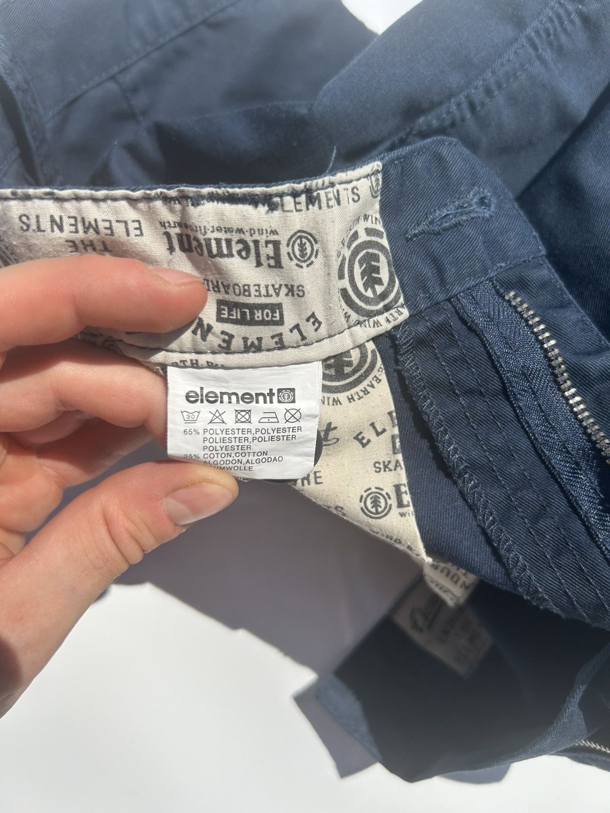 Element Element Navy Skateboard Chino Shorts Streetwear Size 30 Size US 30 / EU 46 - 11 Thumbnail