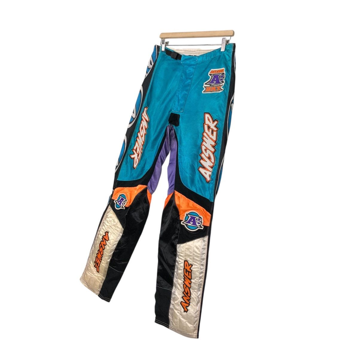 Japanese Brand 🔥VINTAGE PANTS MOTORCROSS RACING ANSWER ISSEY MIYAKE Size US 31 - 4 Thumbnail