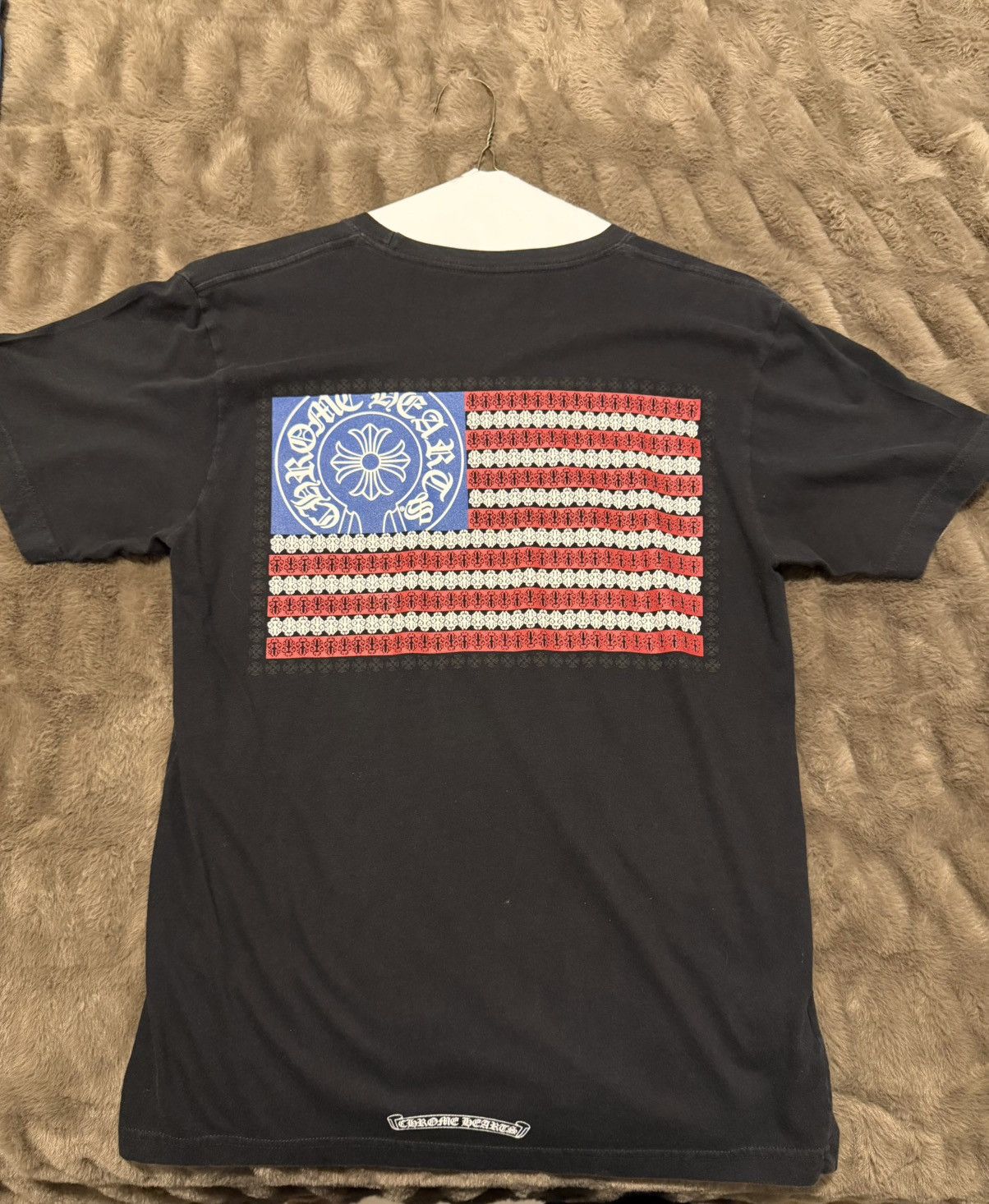 Chrome Hearts American Flag Dagger T-shirt
