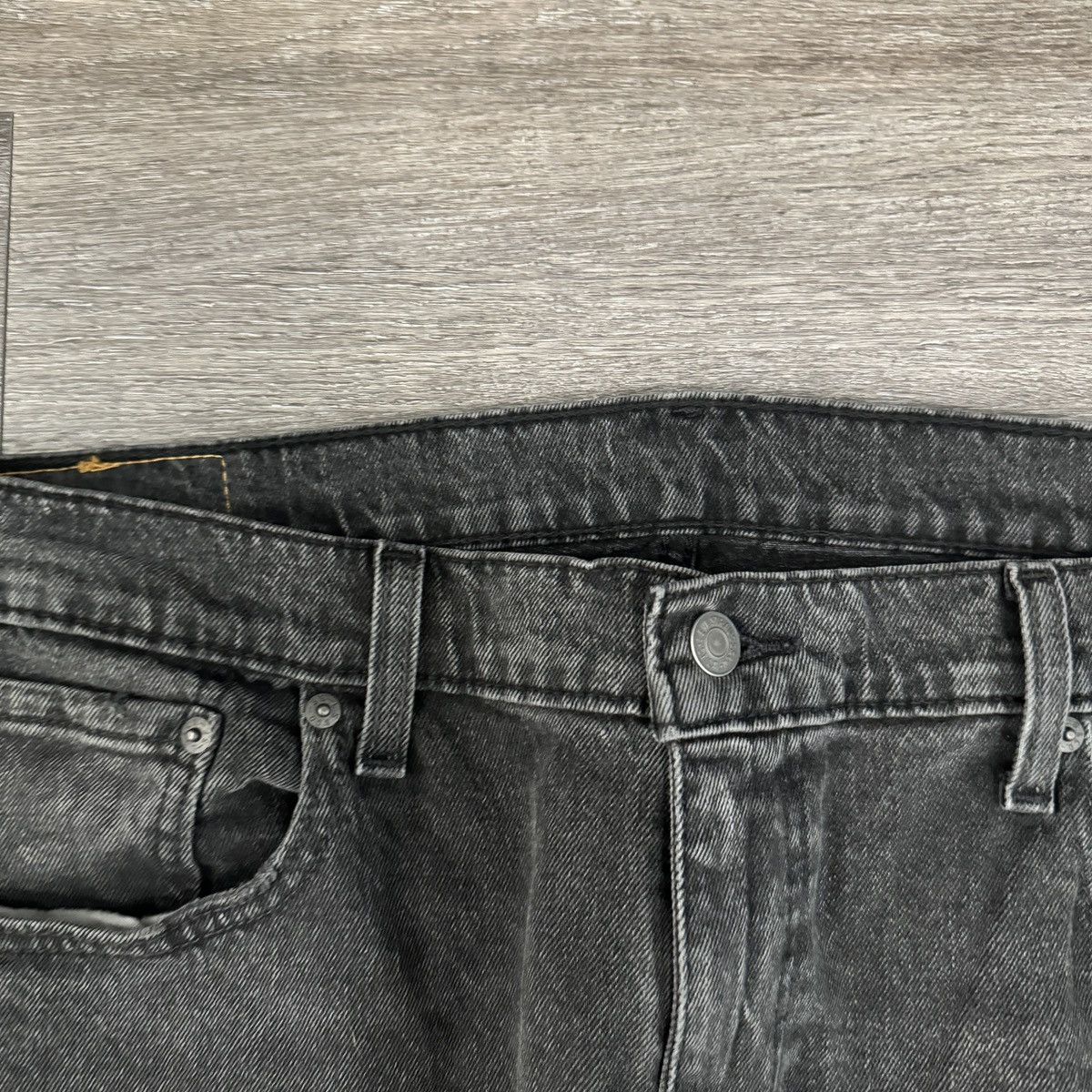 Levi's × StraightFaded × Vintage Perfect Vintage y2k Levi’s 569 faded black baggy jeans Size US 38 / EU 54 - 6 Thumbnail