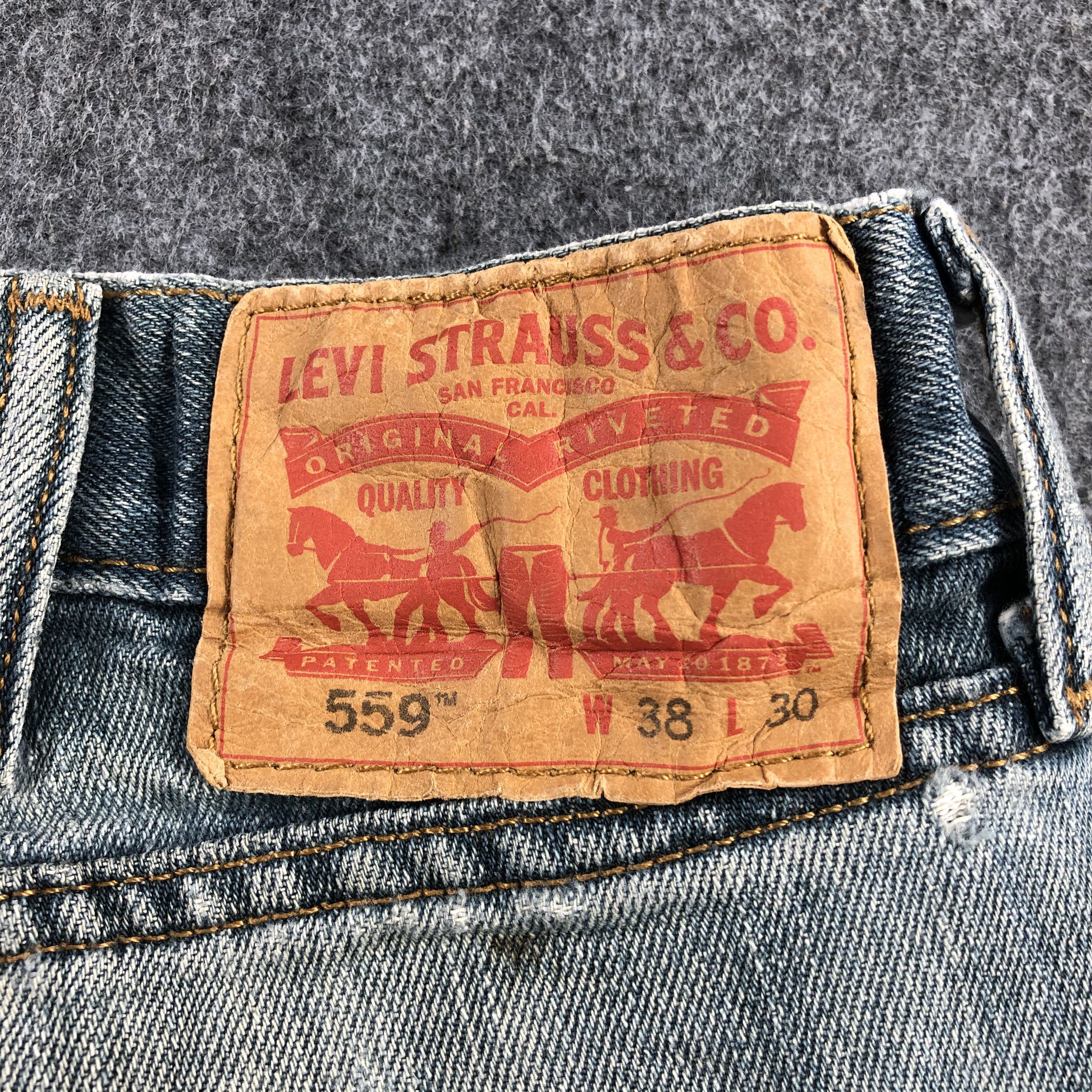 Levi's Vintage Levis 559 Earth Tone Jeans-J2025 Size US 39 - 5 Thumbnail