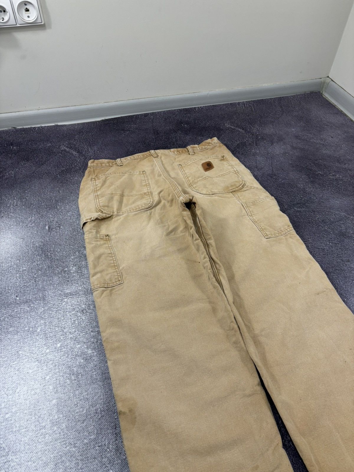 Carhartt Vintage Carhartt Dungaree Fit Insulated Denim Baggy Pants Size US 36 / EU 52 - 6 Thumbnail
