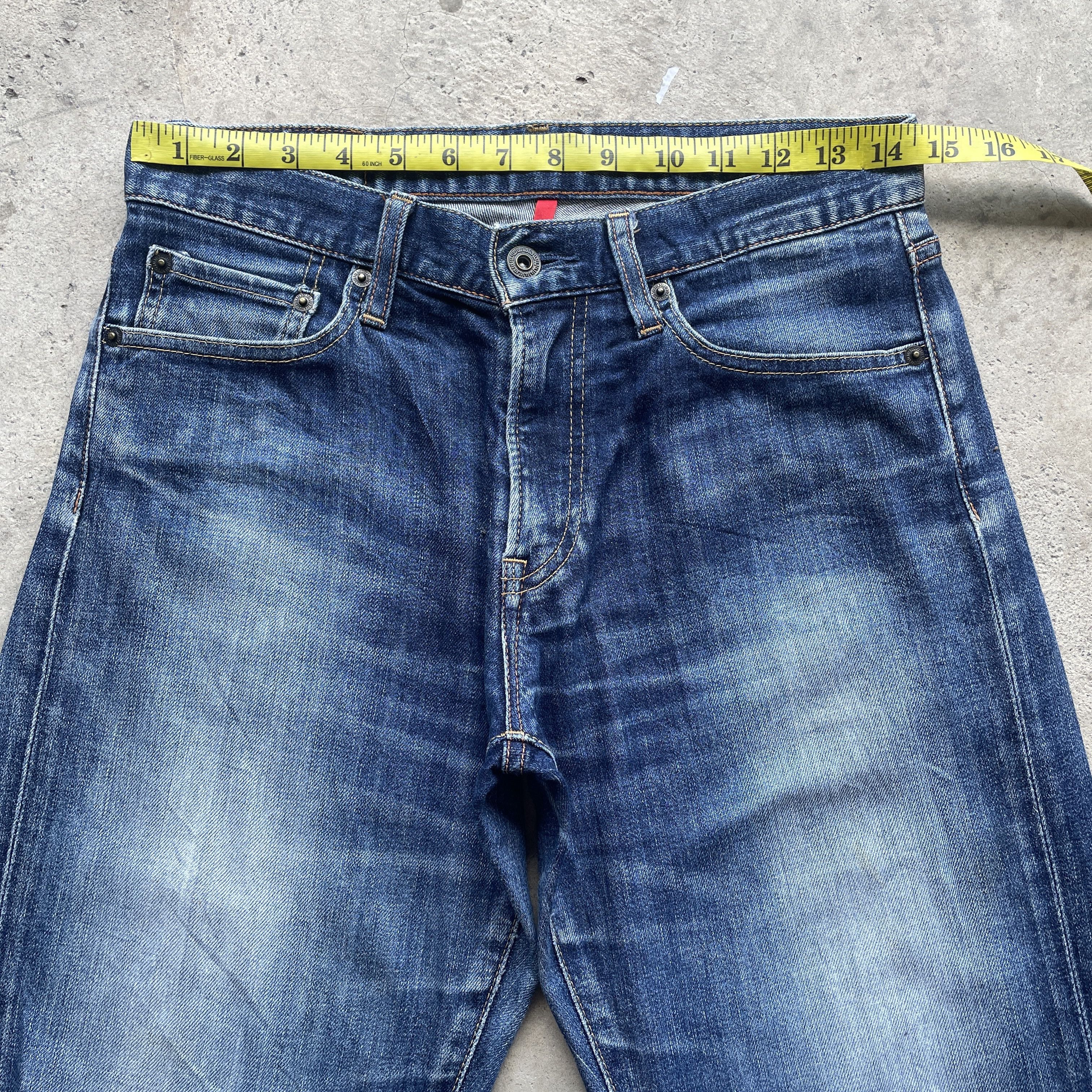 Japanese Brand W29x31 VINTAGE JAPANESE RIPPED FADED DISTRESSED JEANS PANTS Size US 29 - 5 Thumbnail